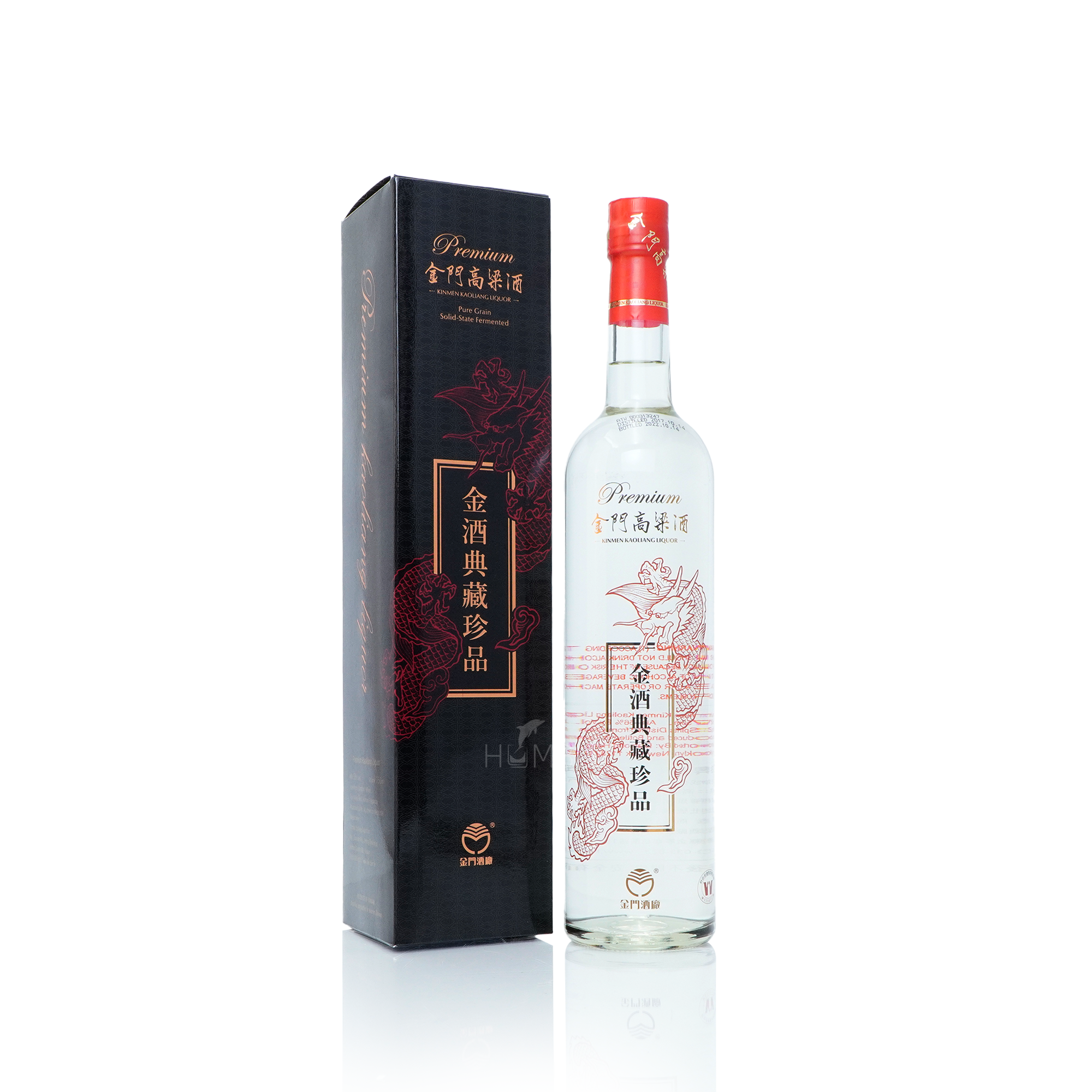 Kinmen Kaoliang - Premium Black 56% Taiwan Kaoliang 750ml 金门高梁