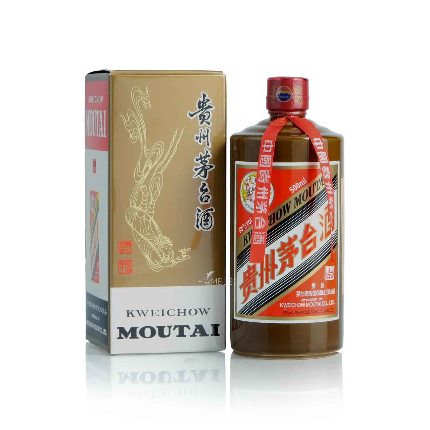 Kweichow Moutai - Premium Chinese Baijiu 500ml 贵州茅台精品酒