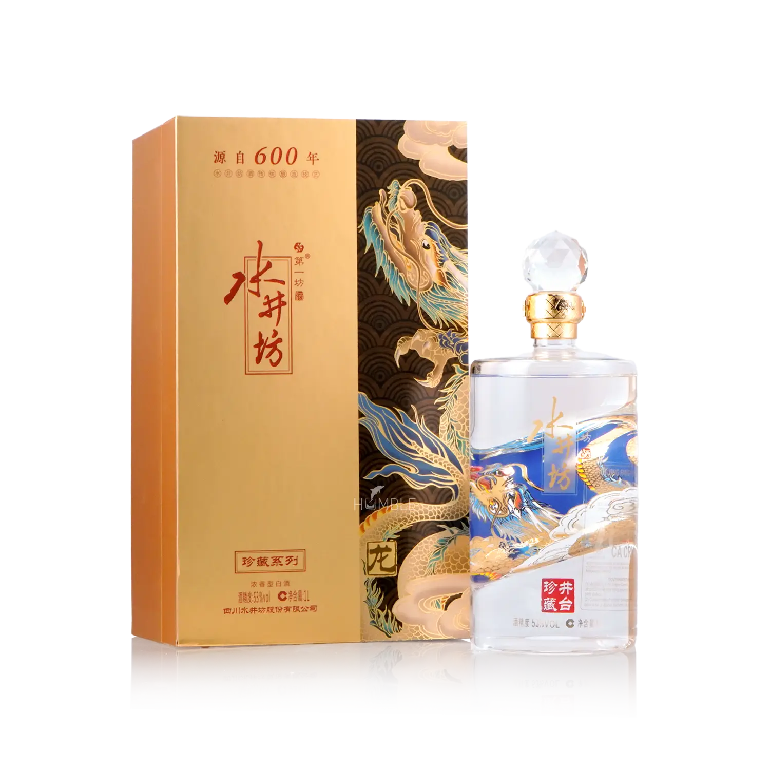Shui Jing Fang - Wellbay Dragon Limited Edition Chinese Baijiu 1L