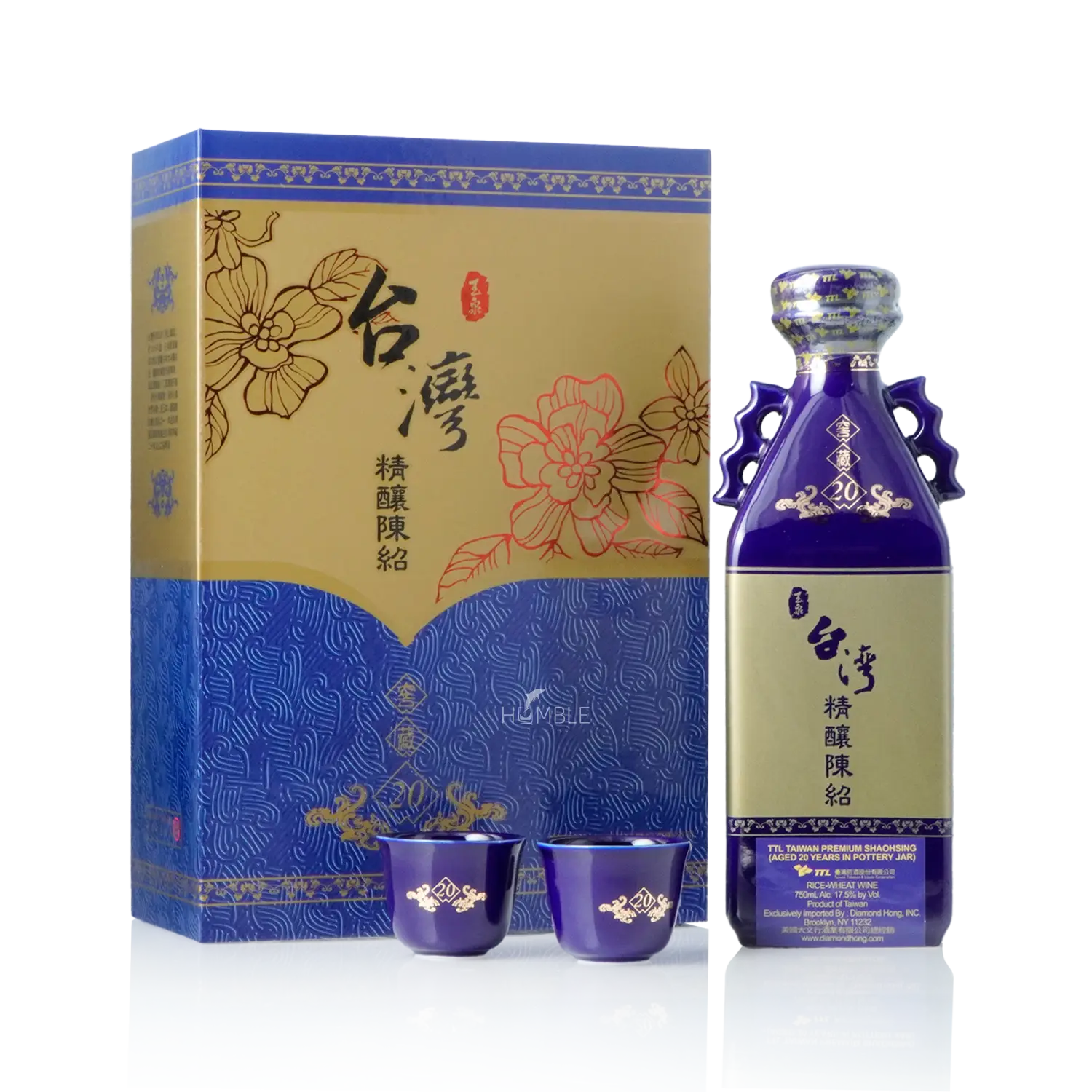 Taiwan Yuquan Premium 20Yrs Shaosing Chiew 750ml台湾玉泉二十年陈