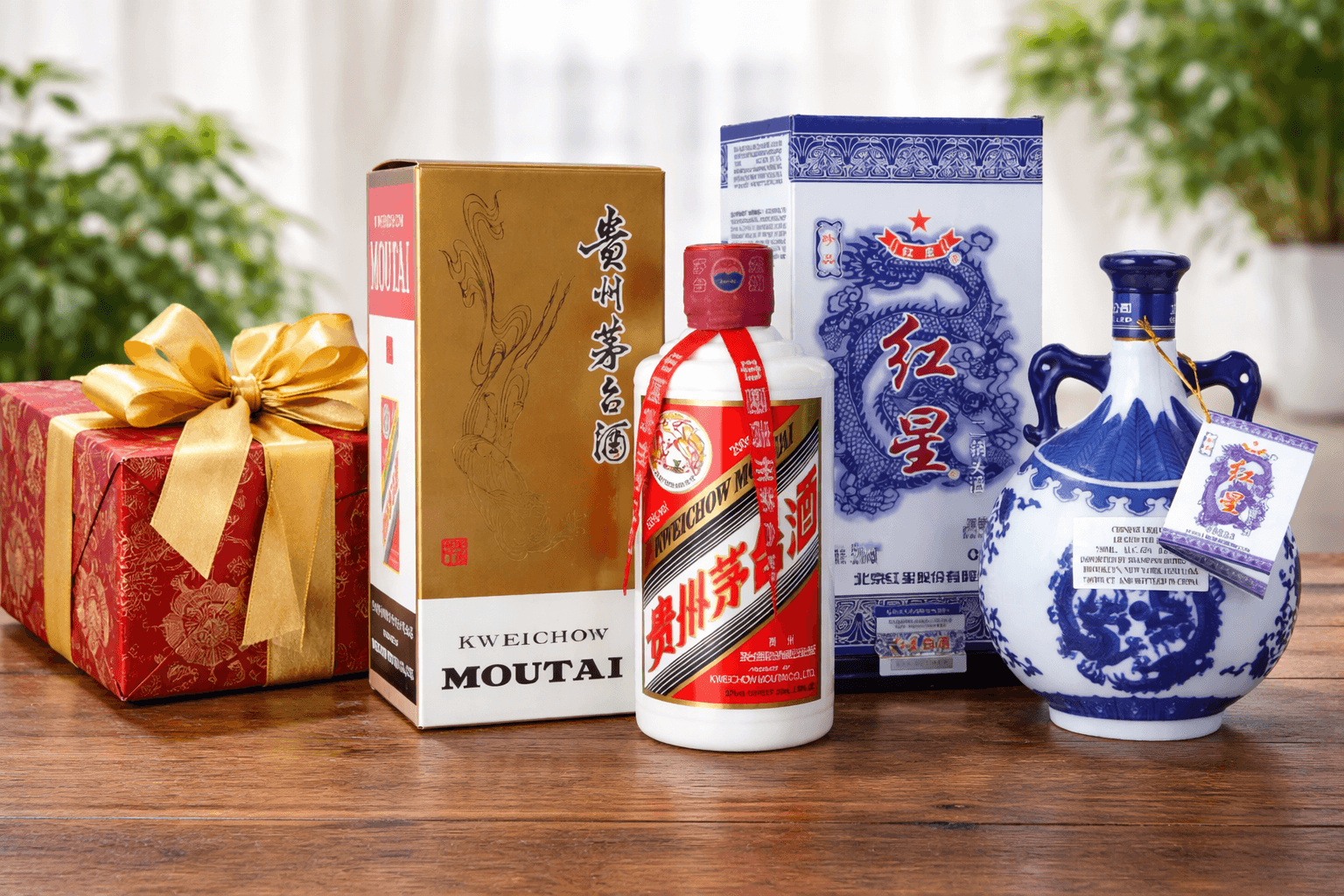 Luxury Moutai gift set with premium packaging and decorative bottle ideal for special occasions and baijiu gifting