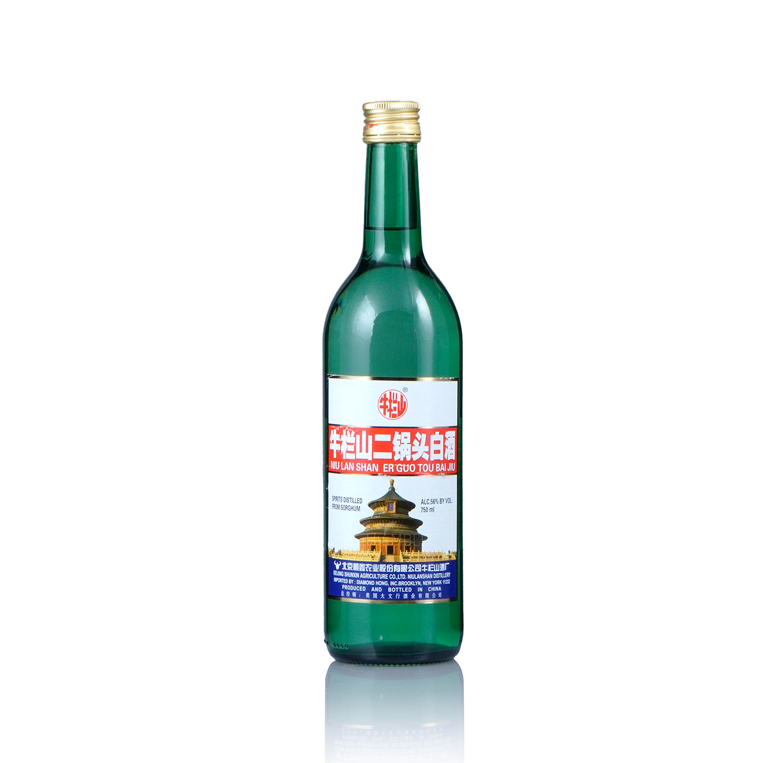 Beijing Niu Lan Shan Er Guo Tou Chinese Baijiu 750ml 北京牛栏山二锅头