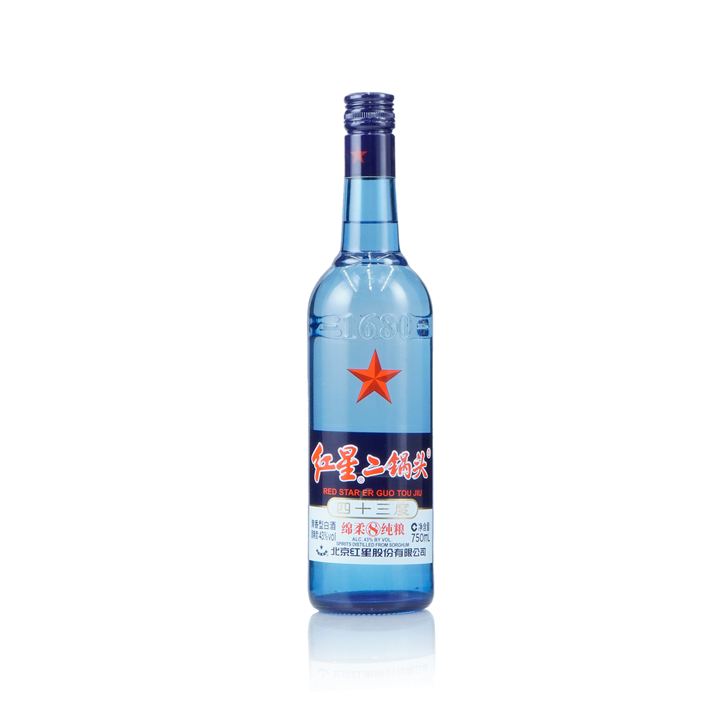 Beijing Red Star - Er Guo Tou 8Yr 43% Alc Chinese Baijiu 750ml 北京红星二锅头八年陈四十三度