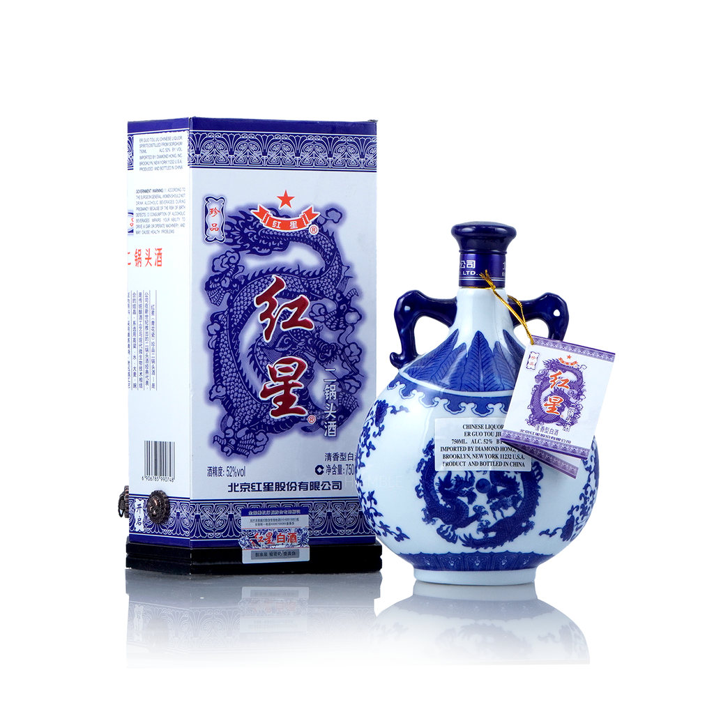 Beijing Red Star - Er guo tou Zhen Pin Chinese Baijiu 750ml 北京红星珍品二锅头