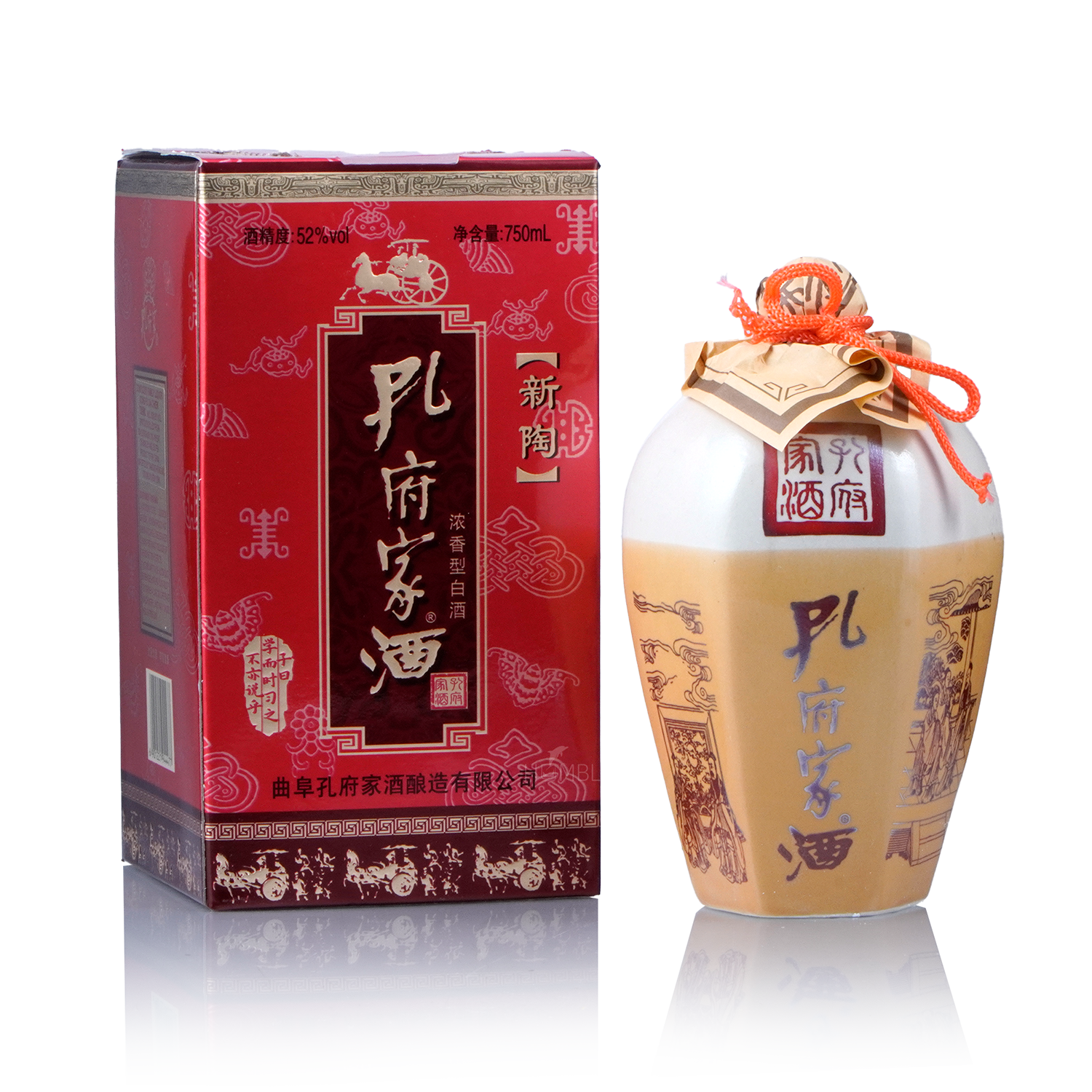 Confucius Family - Chinese Baijiu 750ml 孔府家酒 新陶