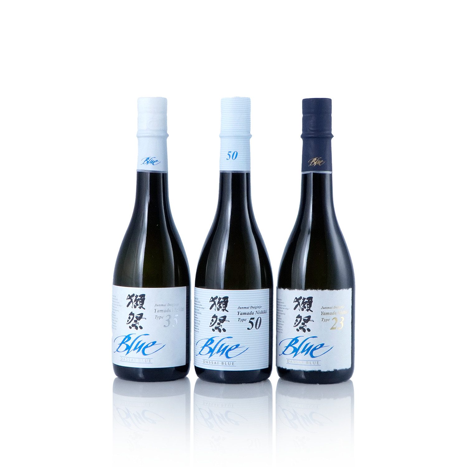 Dassai Blue - Essential Trio Junmai Daiginjo Sake 375mlX3 獭祭蓝色系列 纯米大吟釀 三瓶礼盒