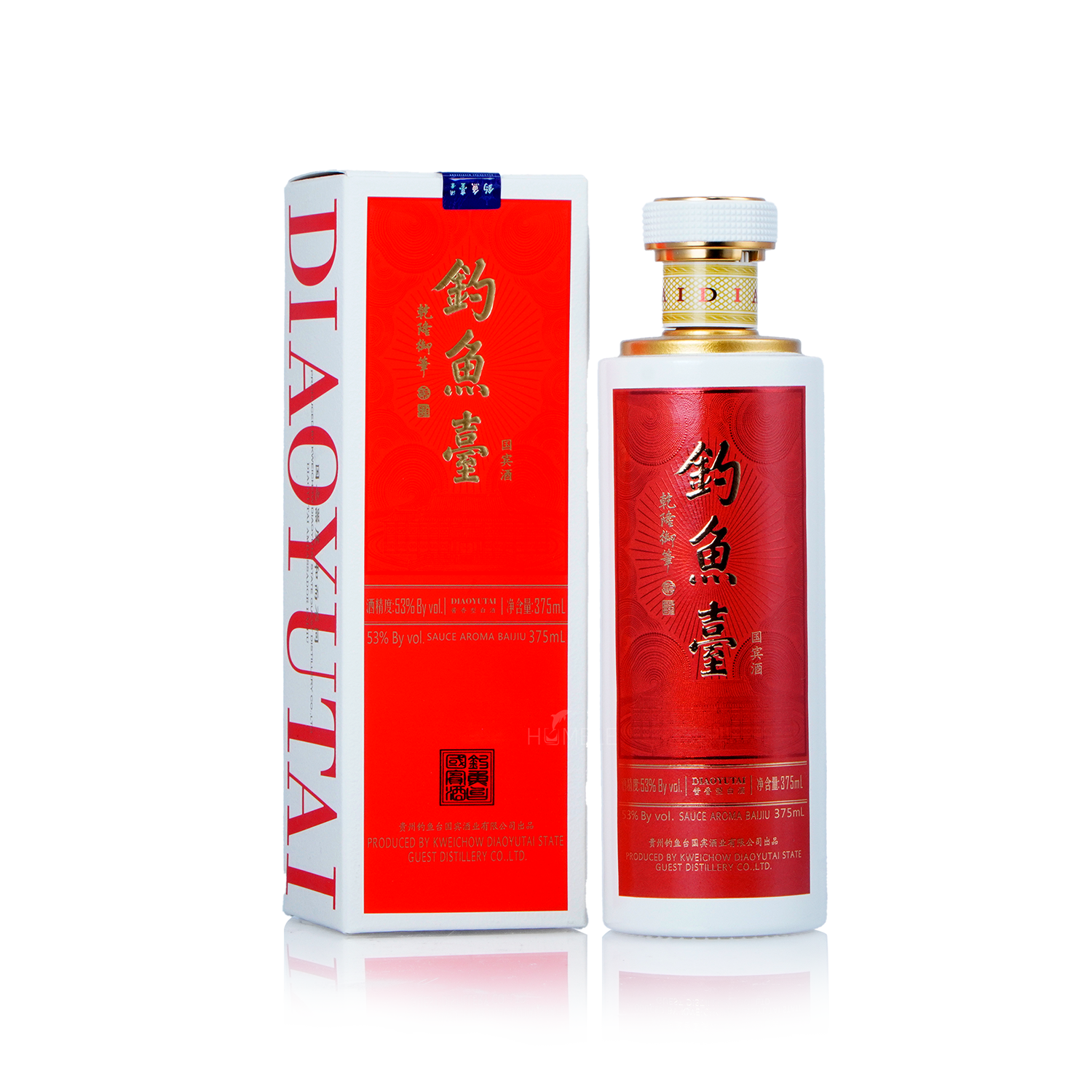 Diao Yu Tai Ambassador Chinese Baijiu 375ml 钓鱼台国宾酒