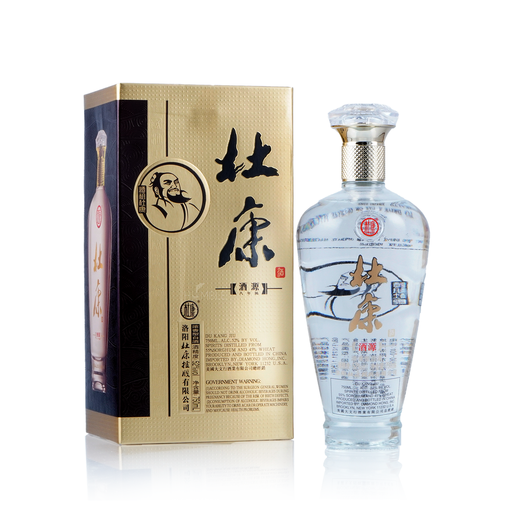 Dukang 8Yr Chinese Baijiu 750ml 杜康八年白酒