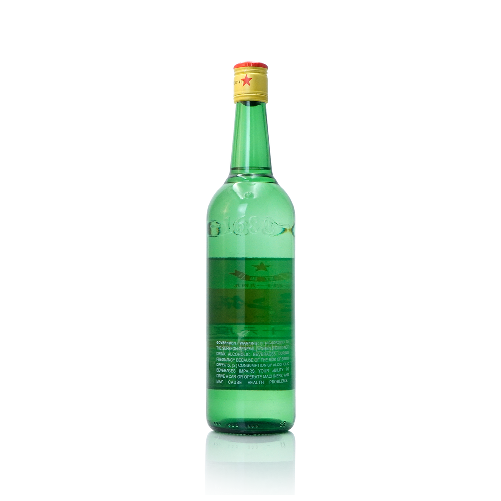 Beijing Red Star - Er guo tou 56% Alc Chinese Baijiu 750ml 北京红星 二锅头 五十六度
