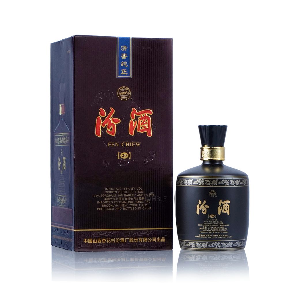 Fen Chiew - 20Yr Chinese Baijiu 375ml 杏花村汾酒二十年
