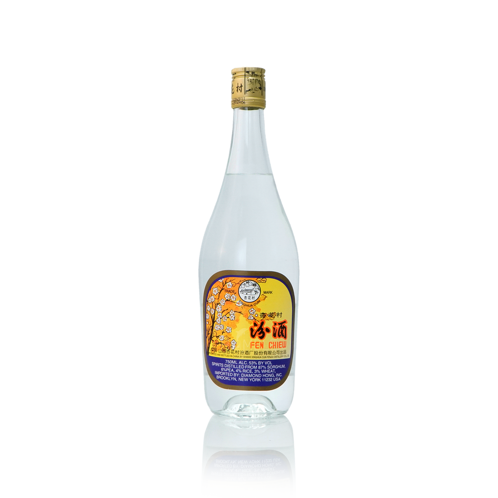 Fen Chiew - Glass Chinese Baijiu 750ml 杏花村汾酒普通装