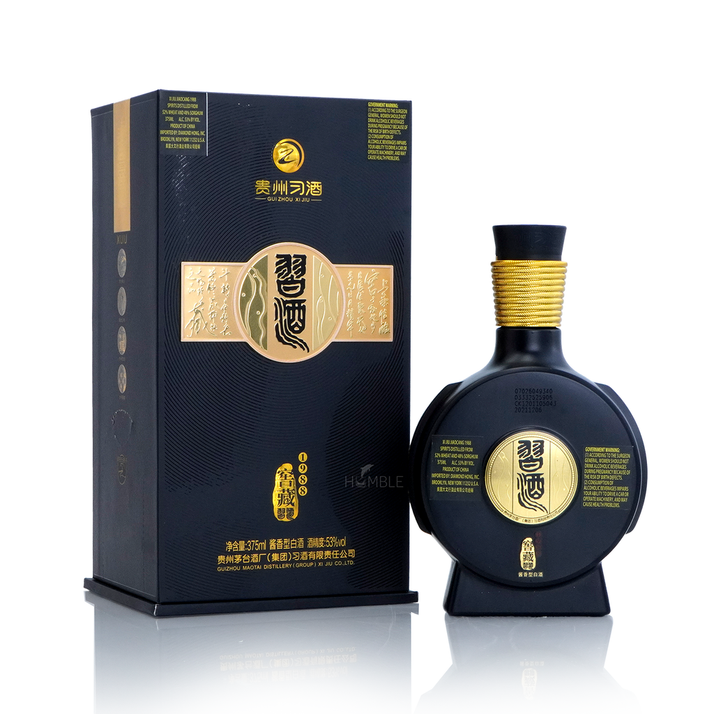 GuiZhou XiJiu - 1988 Chinese Baijiu 375ml 贵州习酒一九八八窖藏