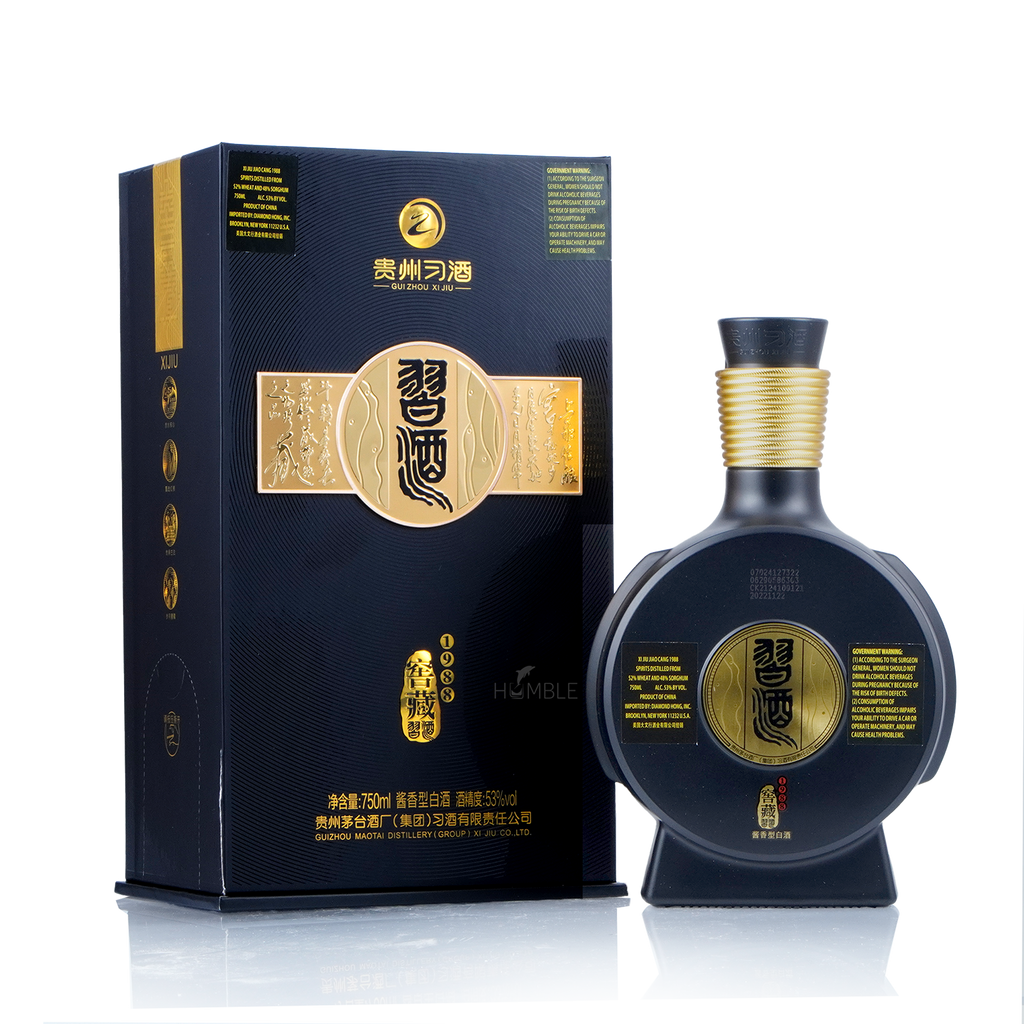 GuiZhou XiJiu - 1988 Chinese Baijiu 750ml贵州习酒一九八八窖藏