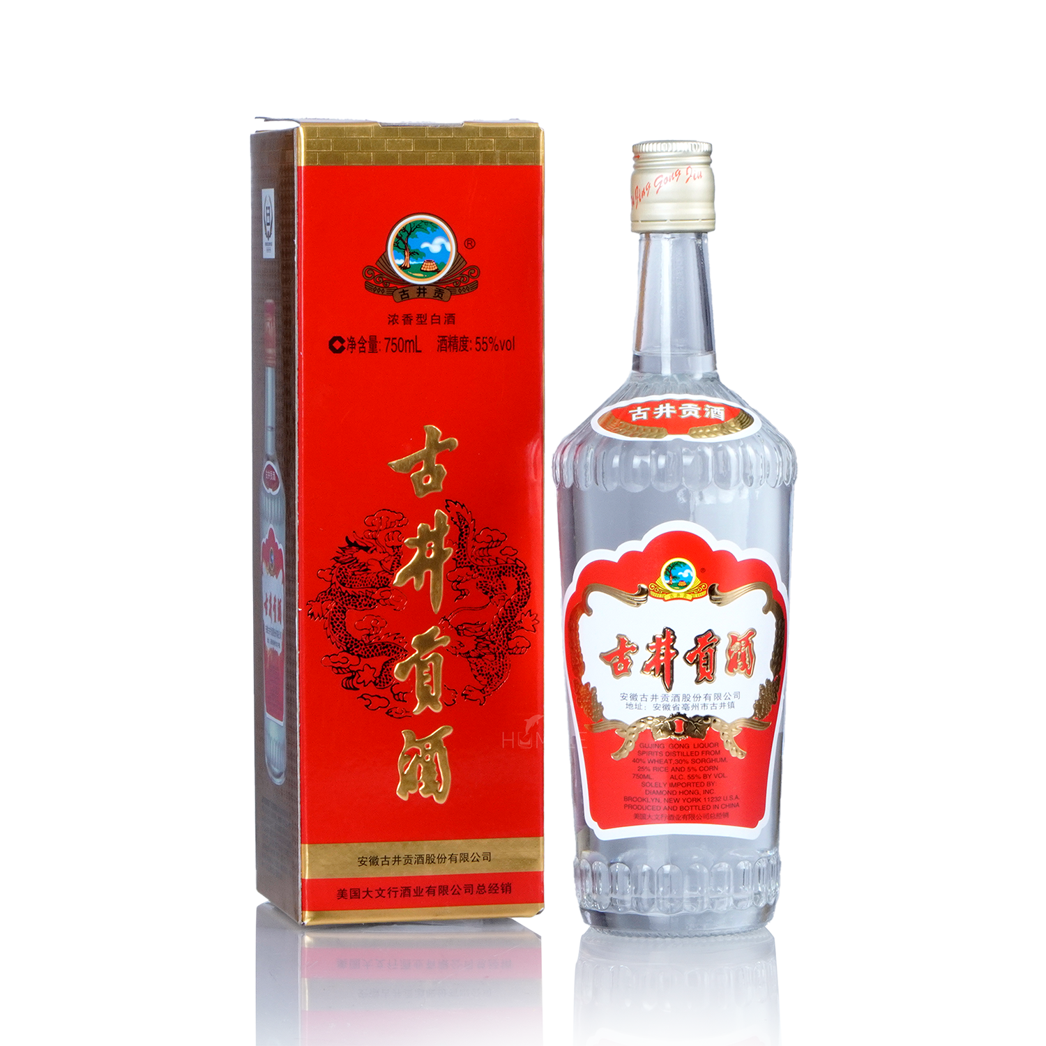 Gu jing Gong - Chinese Baijiu 750ml 古井贡酒