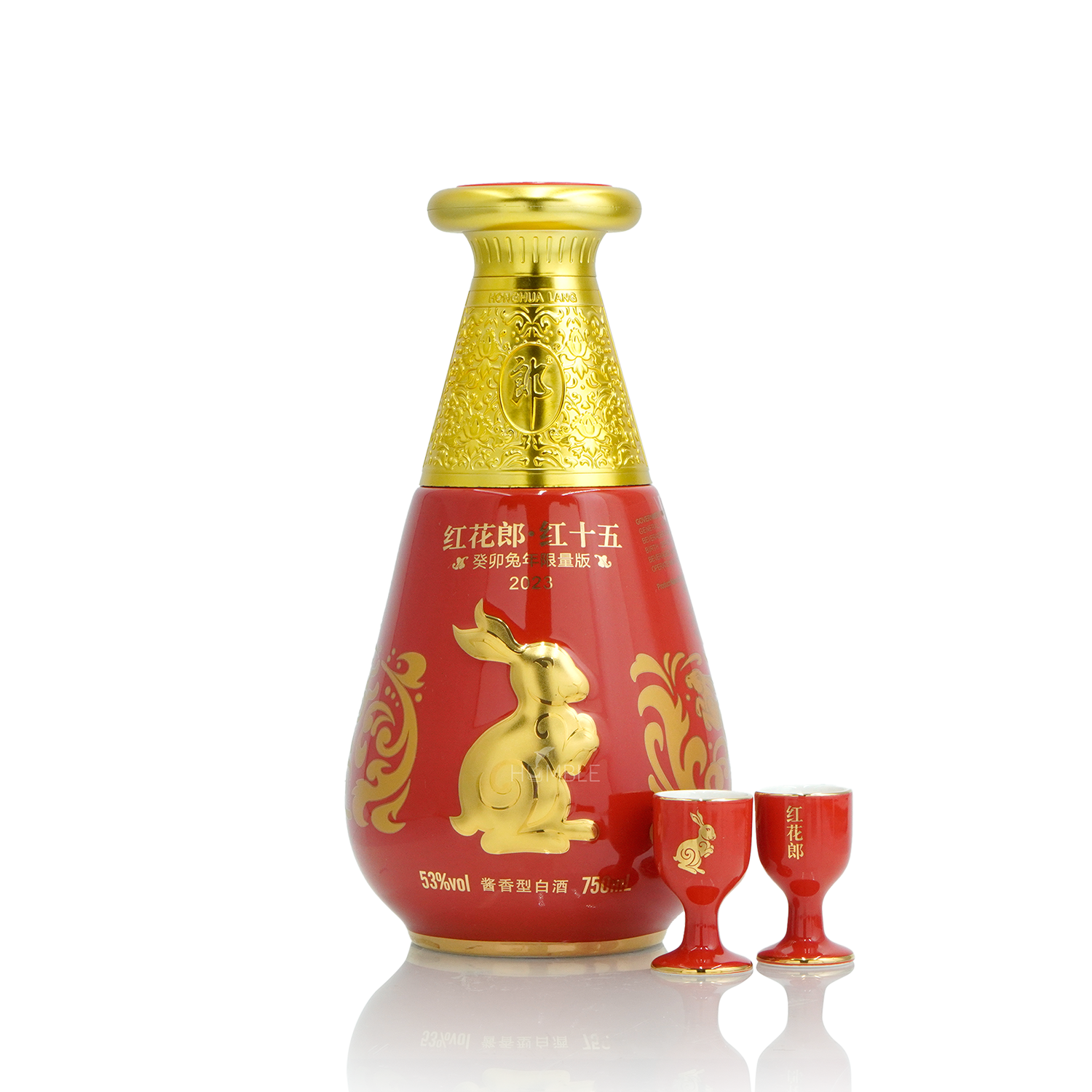 Honghualang 15 Yr 2023 Limited Editon Gift Box 750ml 红花郎 红十五兔年限量版