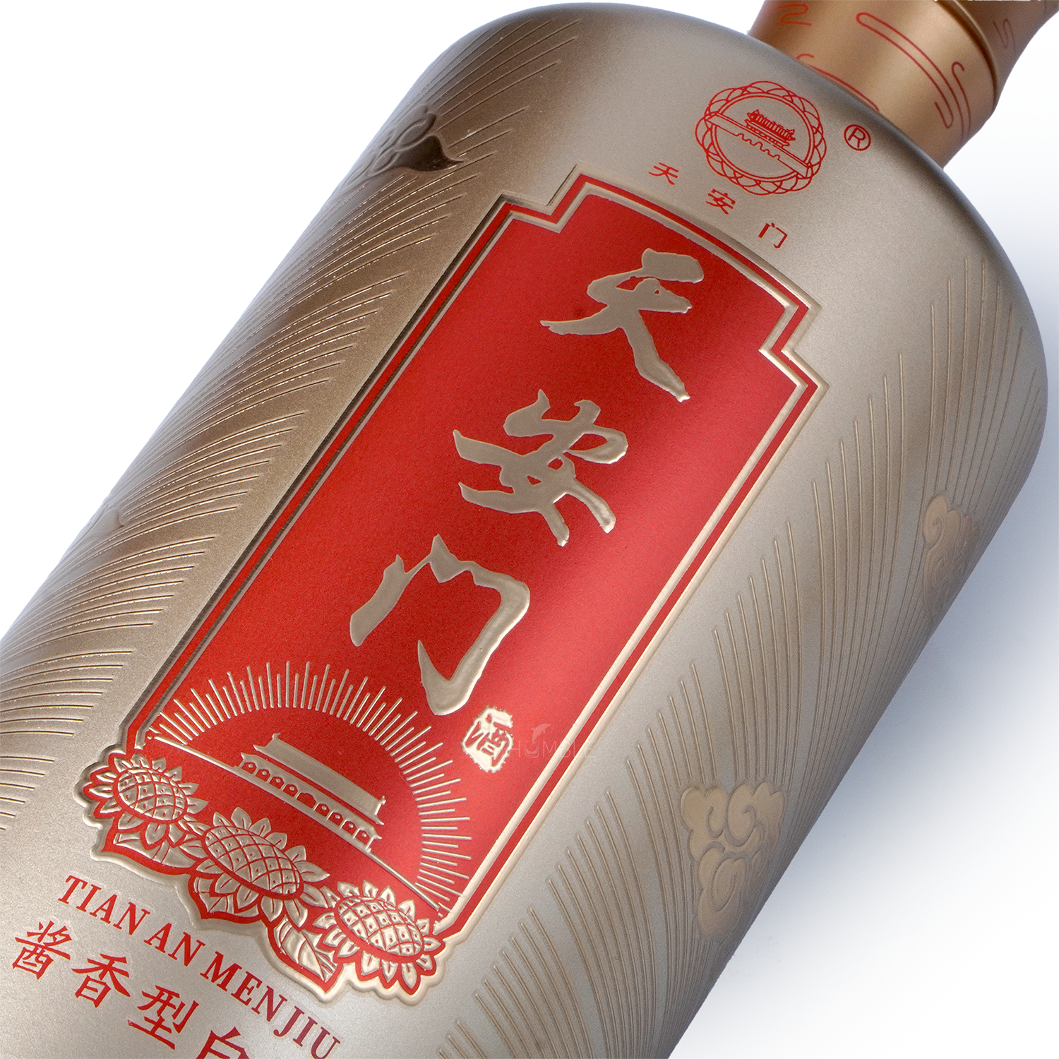 Hua Du Jin Cai Tian An Men Chinese Baijiu 1L 华都金彩天安门酒