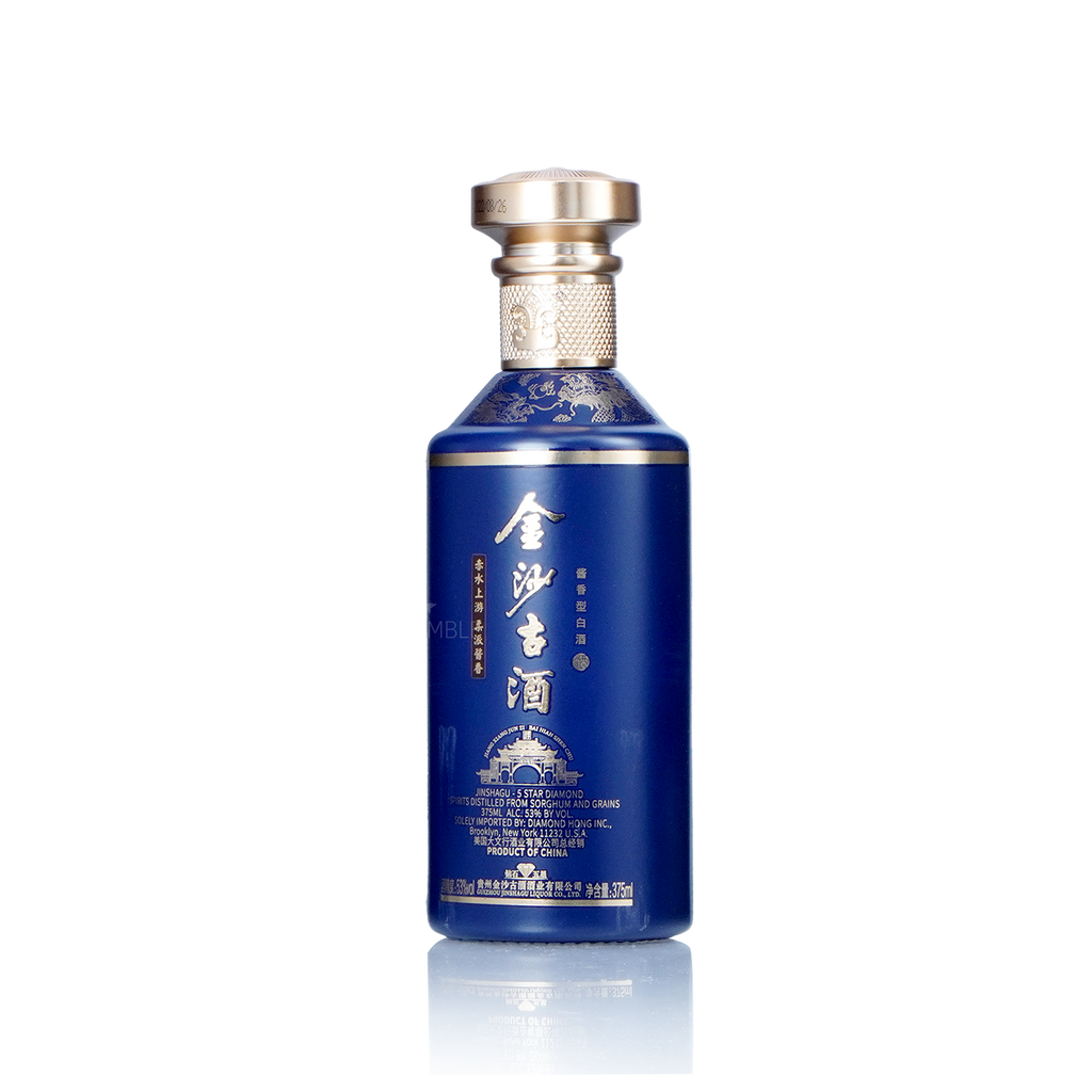 Jinsha Gu Jiu Diamond Star Series - 5 Star Chinese Baijiu 375ml 金沙古酒五星