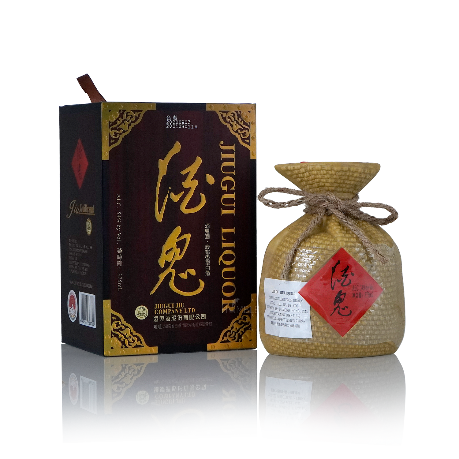 Jiugui Chinese Baijiu 375ml 酒鬼酒经典装