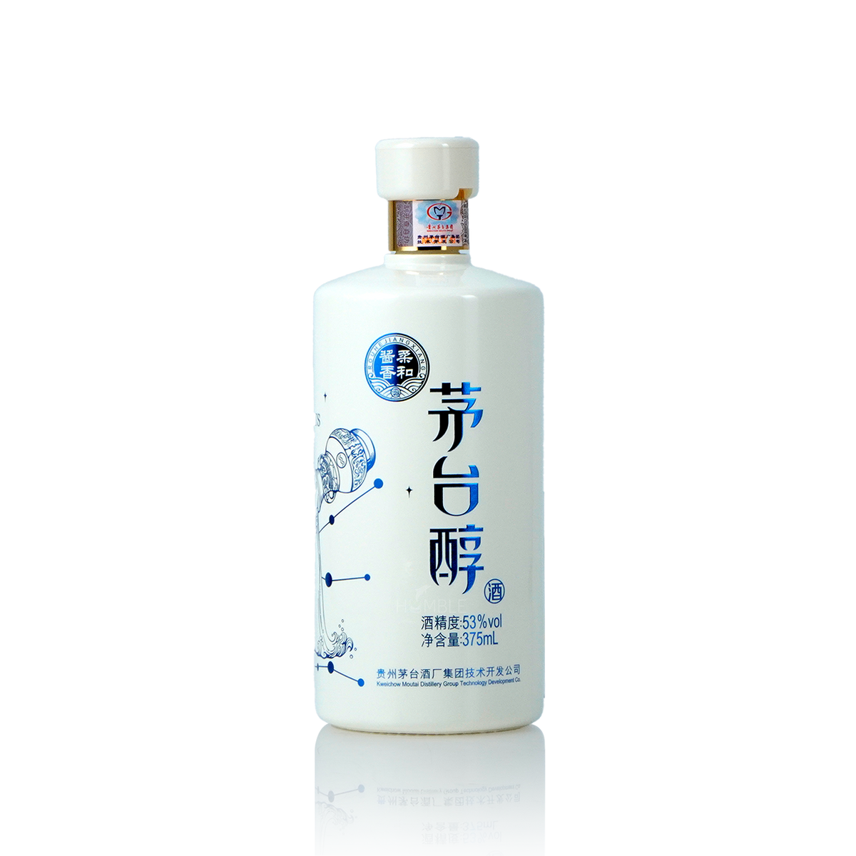 Kweichow Moutai - Moutai Chun Aquarius Chinese Baijiu 375ml 贵州