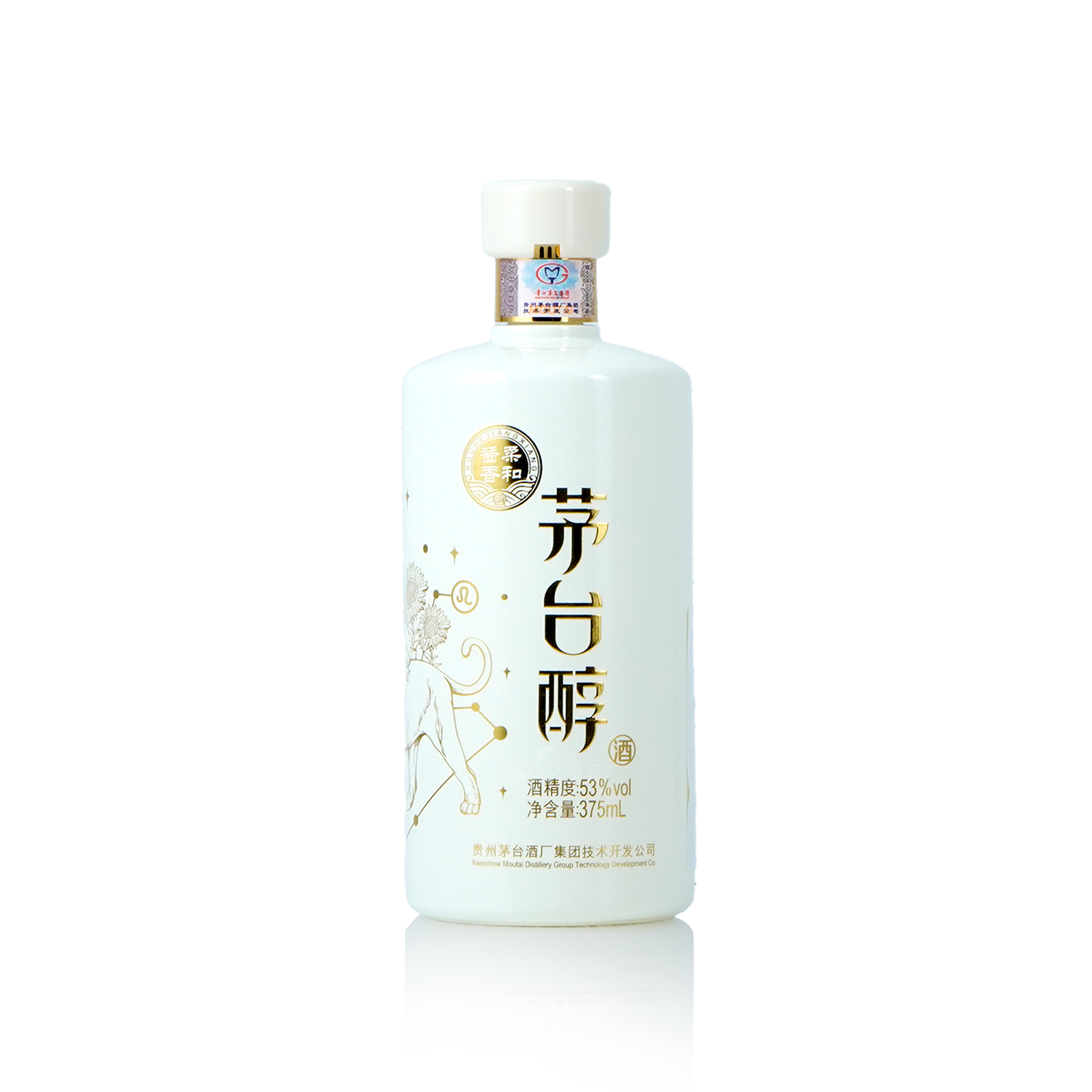 Kweichow Moutai - Moutai Chun Leo Chinese Baijiu 375ml 贵州茅台茅台醇狮子座