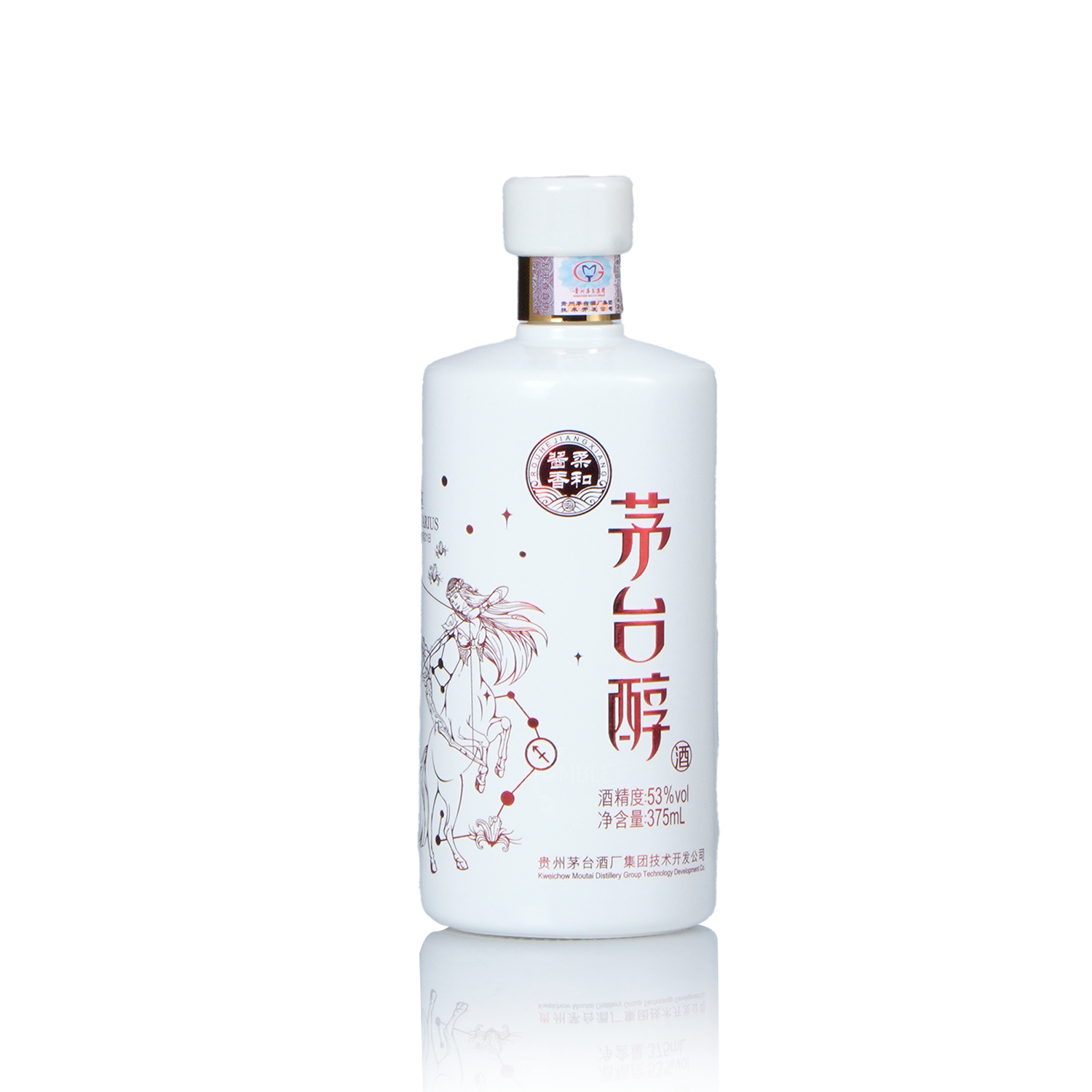 Kweichow Moutai - Moutai Chun Sagittarius Chinese Baijiu 375ml 贵州茅台茅台醇射手座