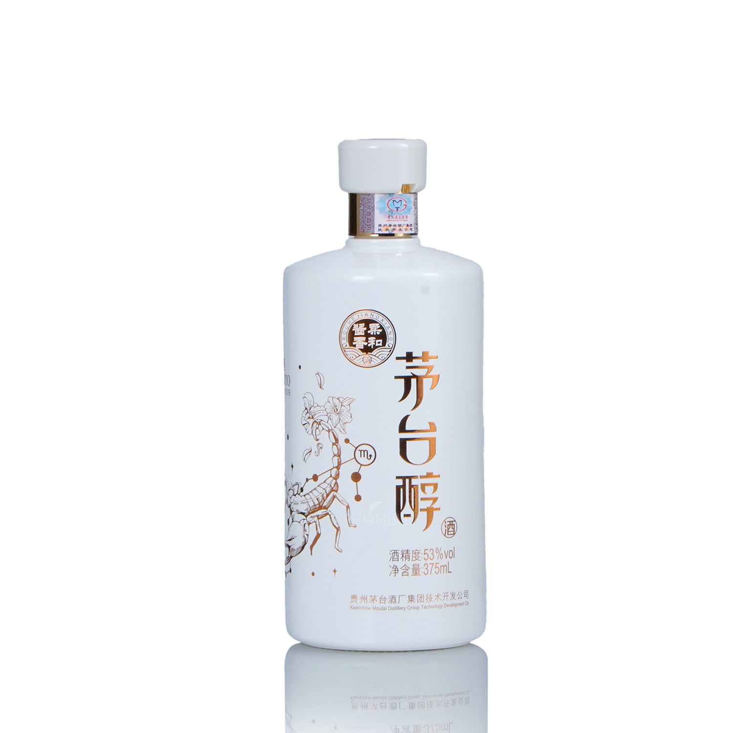 Kweichow Moutai - Moutai Chun Scorpio Chinese Baijiu 375ml 贵州茅台茅台醇天蝎座