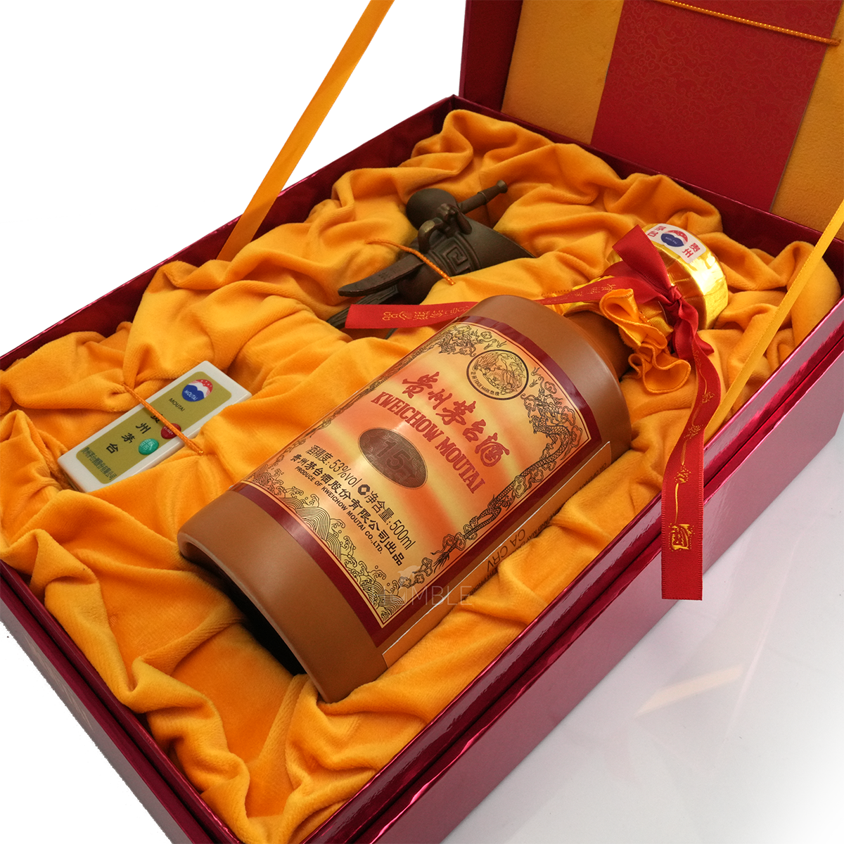 Kweichow Moutai 15Yr Chinese Baijiu 500ml 贵州茅台飞天酒十五年