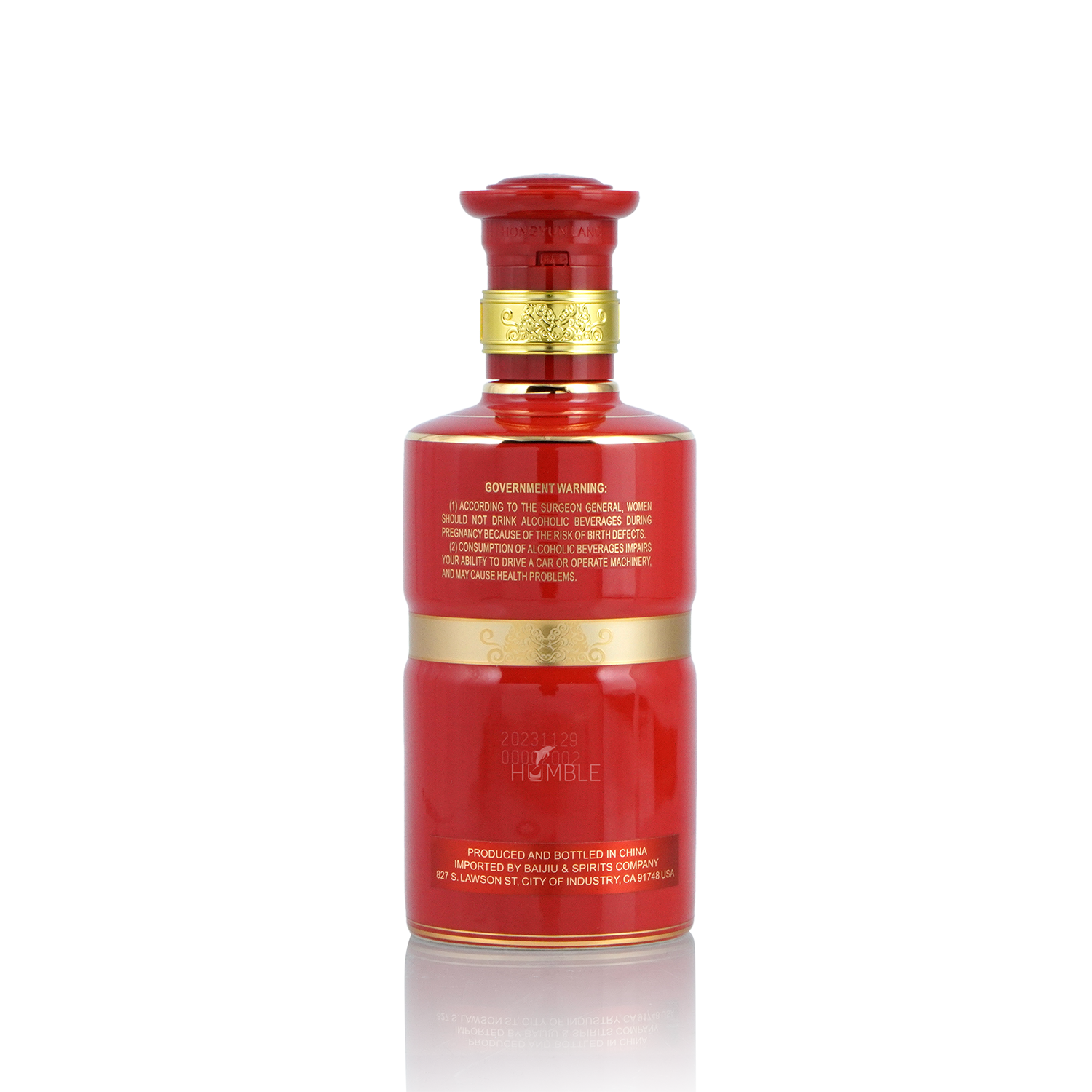 Langjiu - Hongyun Lang Chinese Baijiu 375ml 红运郎