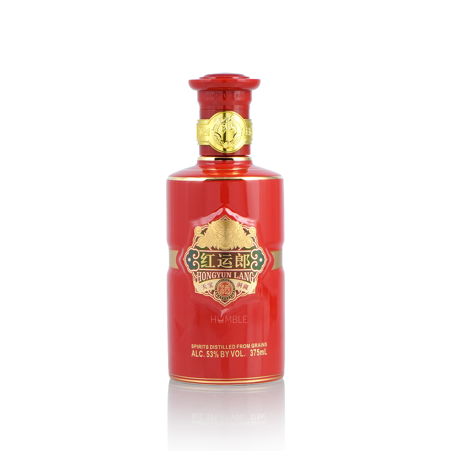 Langjiu - Hongyun Lang Chinese Baijiu 375ml 红运郎