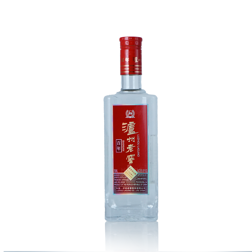 LuZhou LaoJiao - 100Year Bainian Chinese Baijiu 750ml 泸州老窖百年