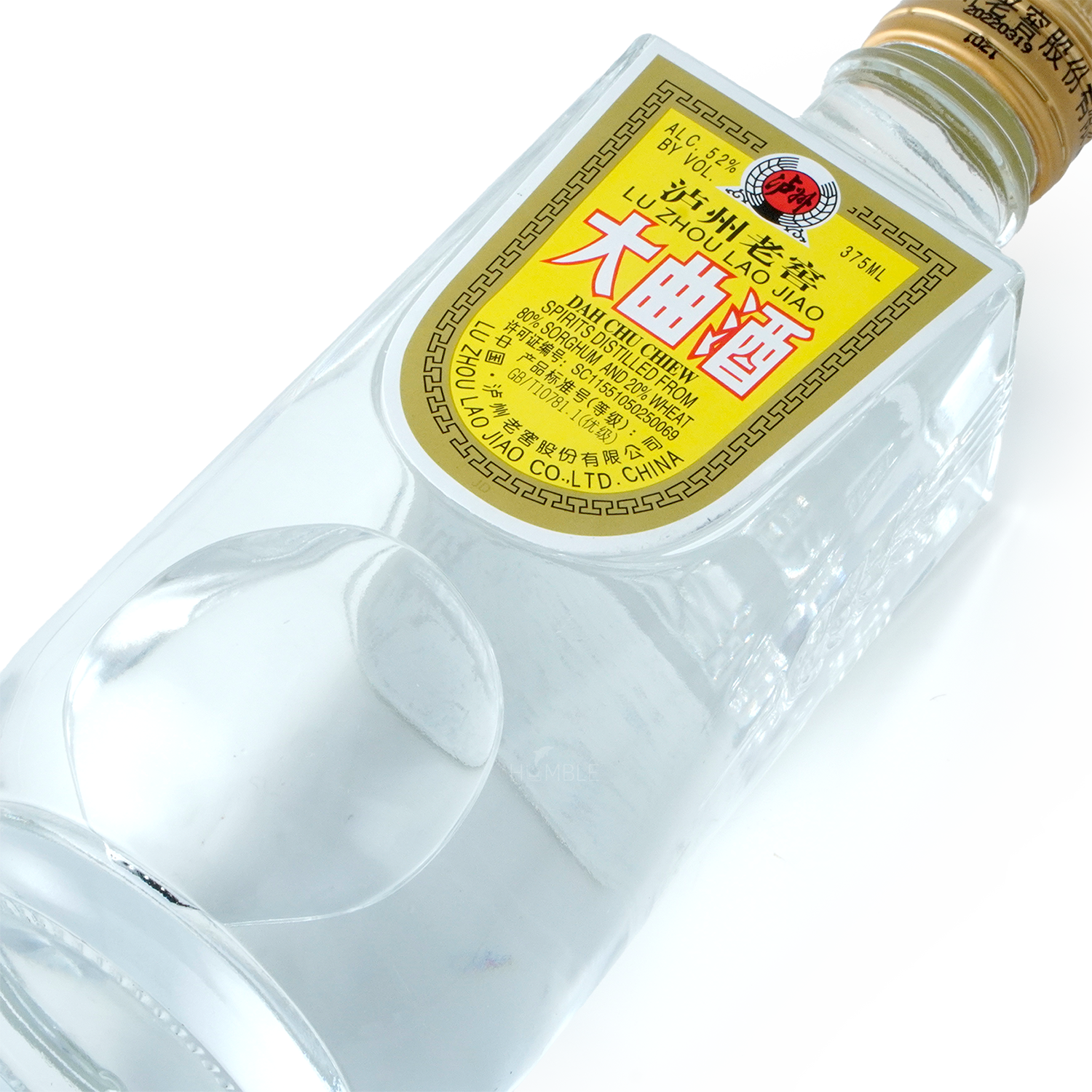 LuZhou LaoJiao - DaQu Chinese Baijiu 375ml 泸州老窖大曲酒
