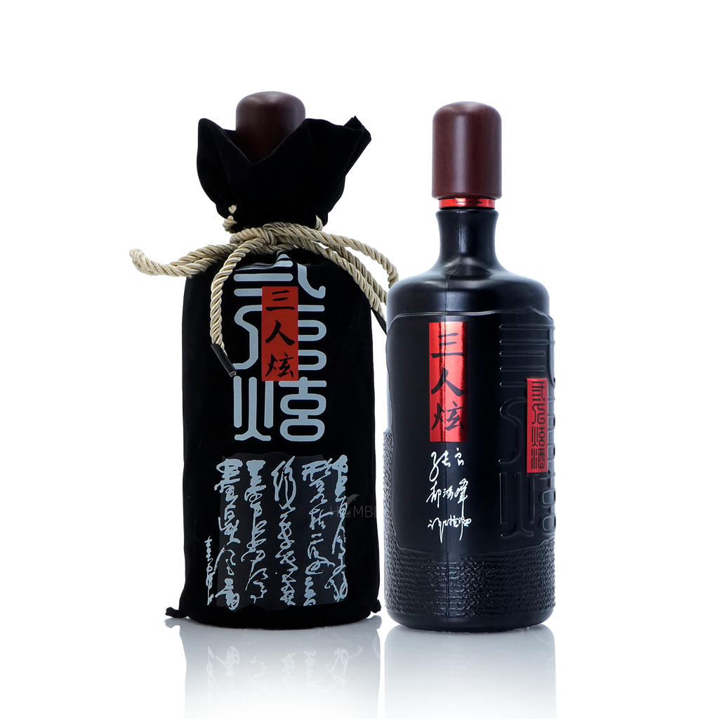 LuZhou LaoJiao - SanRenXuan Chinese Baijiu 1L 泸州老窖三人炫