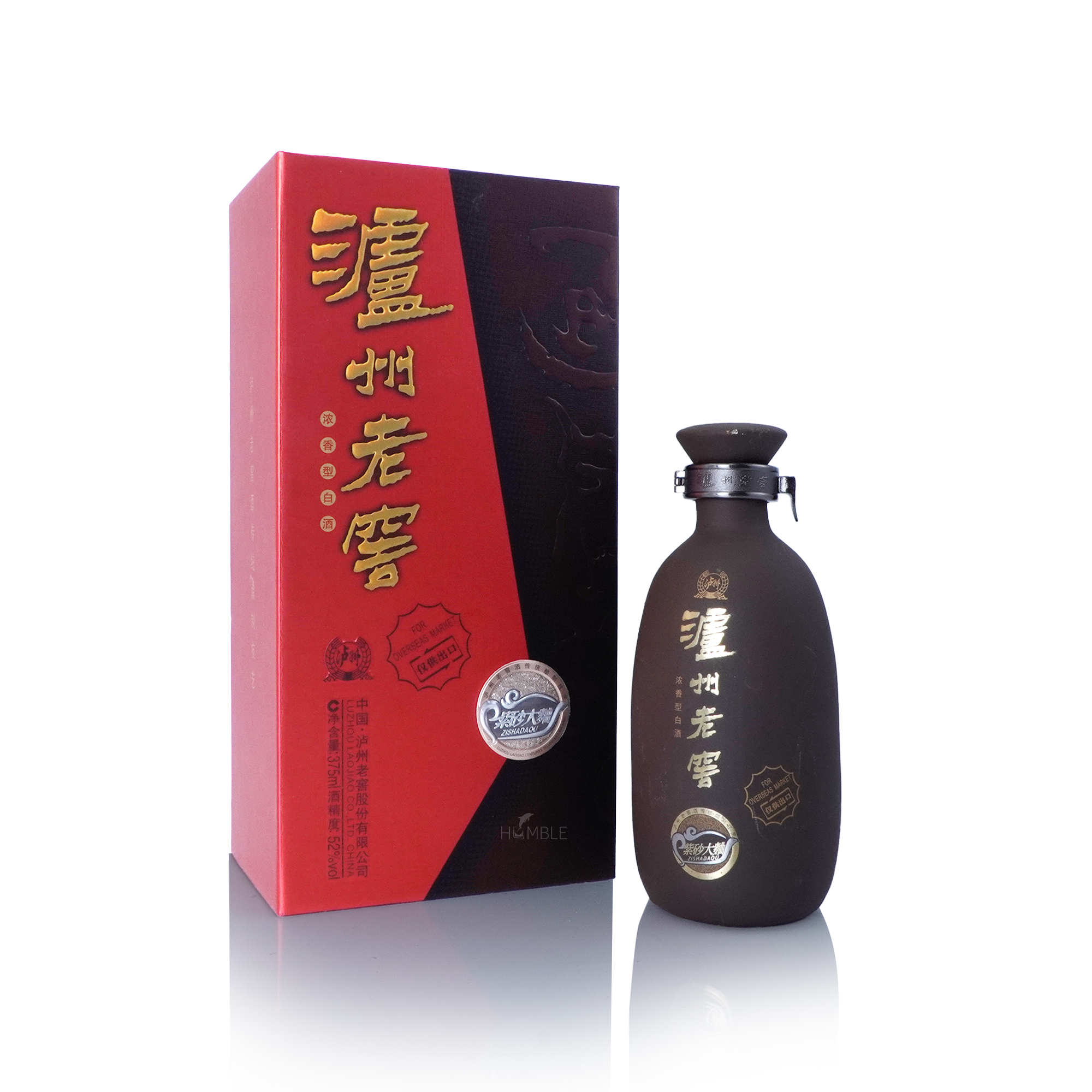 Luzhou Laojiao Zisha Daqu Chinese Baijiu 375ml 泸州老窖紫砂大曲