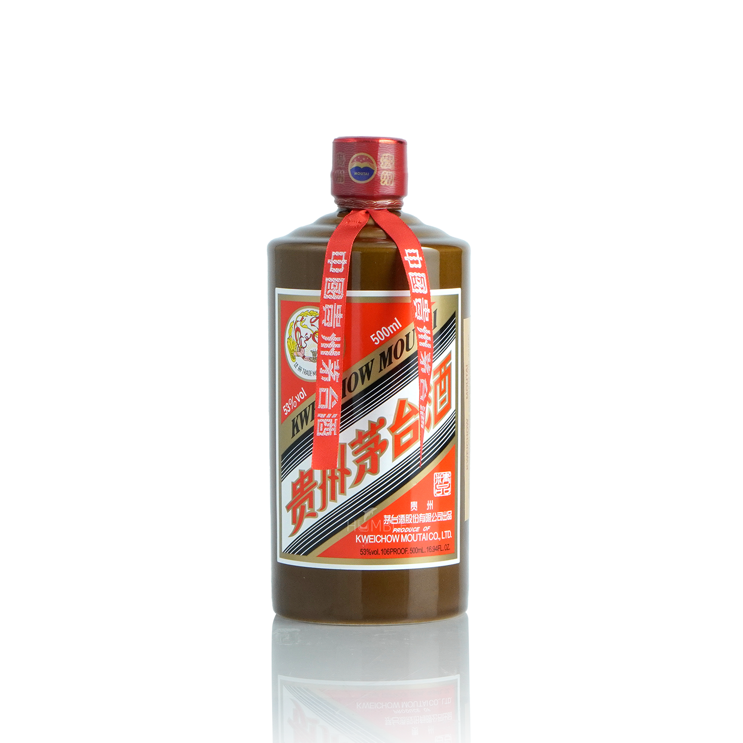 Kweichow Moutai - Premium Chinese Baijiu 500ml 贵州茅台 精品酒