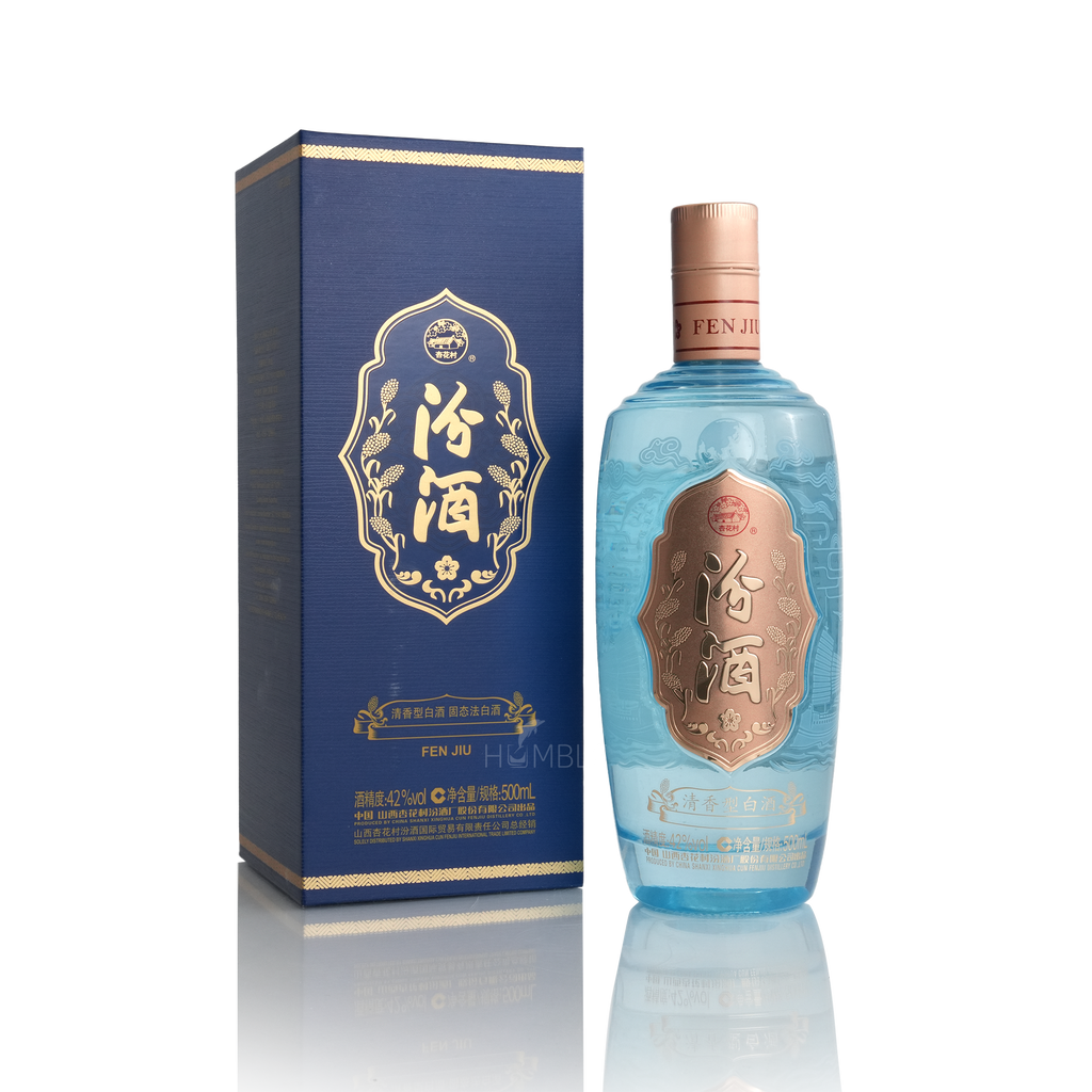 Fen Chiew Silk Road Blue Chinese Baijiu 500ml 汾酒丝绸之路蓝瓶酒