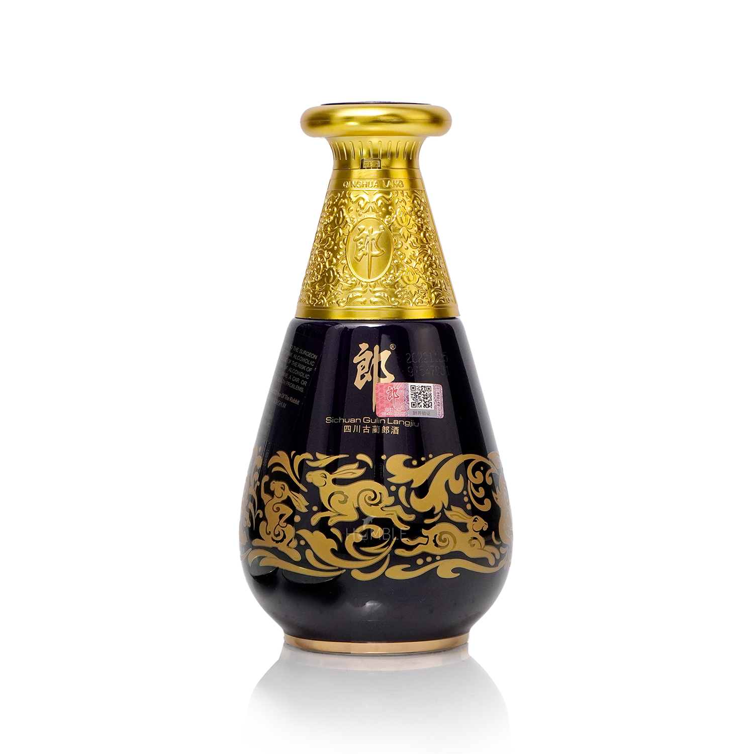 Qing Hua Lang 2023 Year Of The Rabbit Limited Editon Chinese Baijiu 750ml 青花郎兔年纪念版