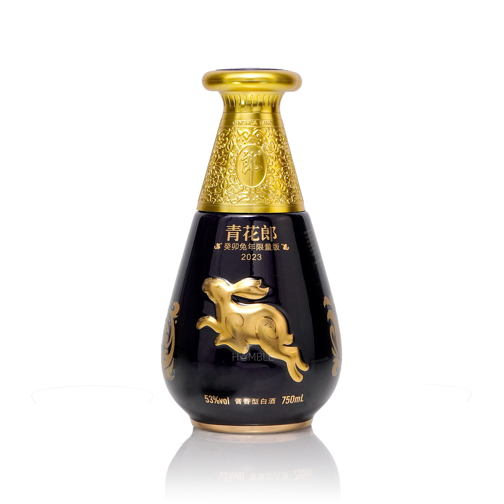 Qing Hua Lang 2023 Year Of The Rabbit Limited Editon Chinese Baijiu 750ml 青花郎兔年纪念版