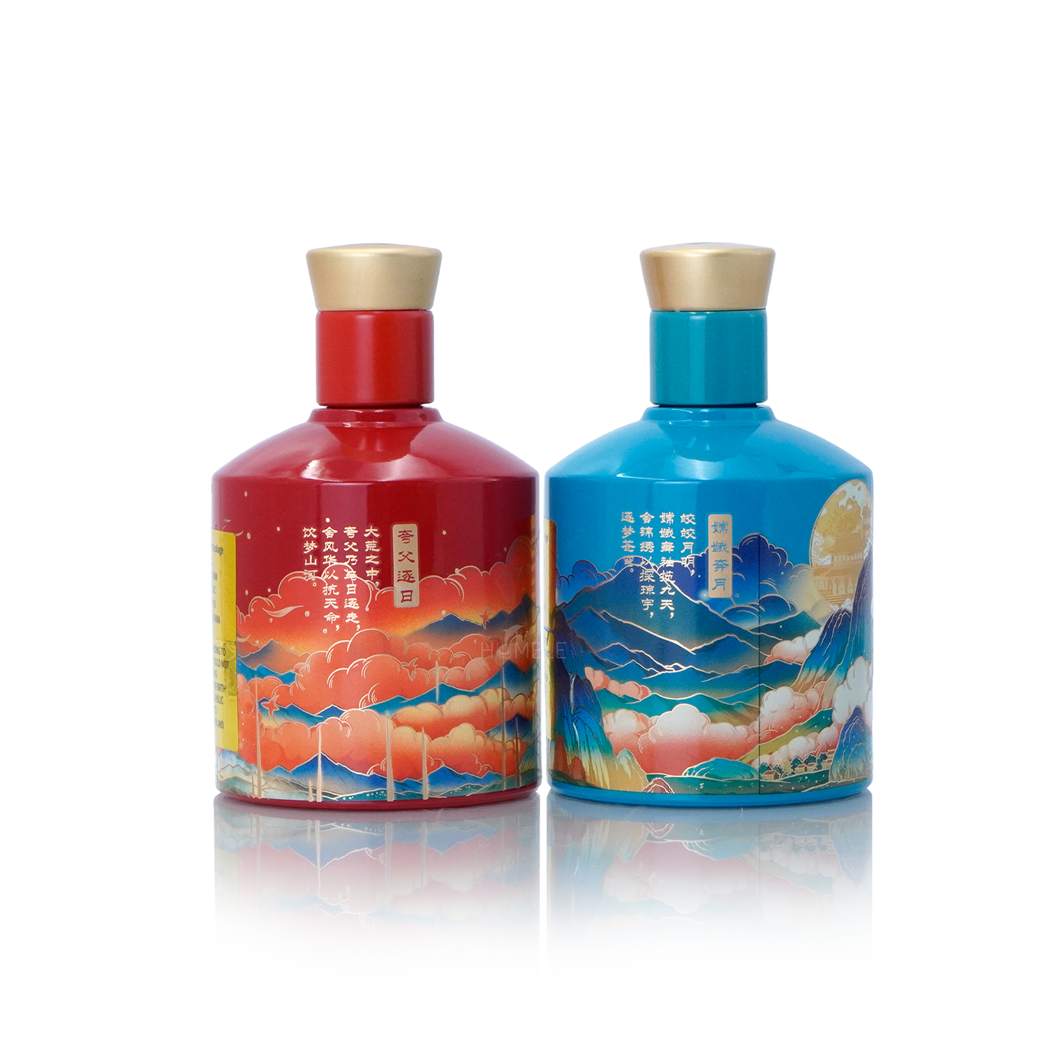 Shede Mythical Character Chinese Baijiu Gift Box 375mlX2 舍得追天者限量版
