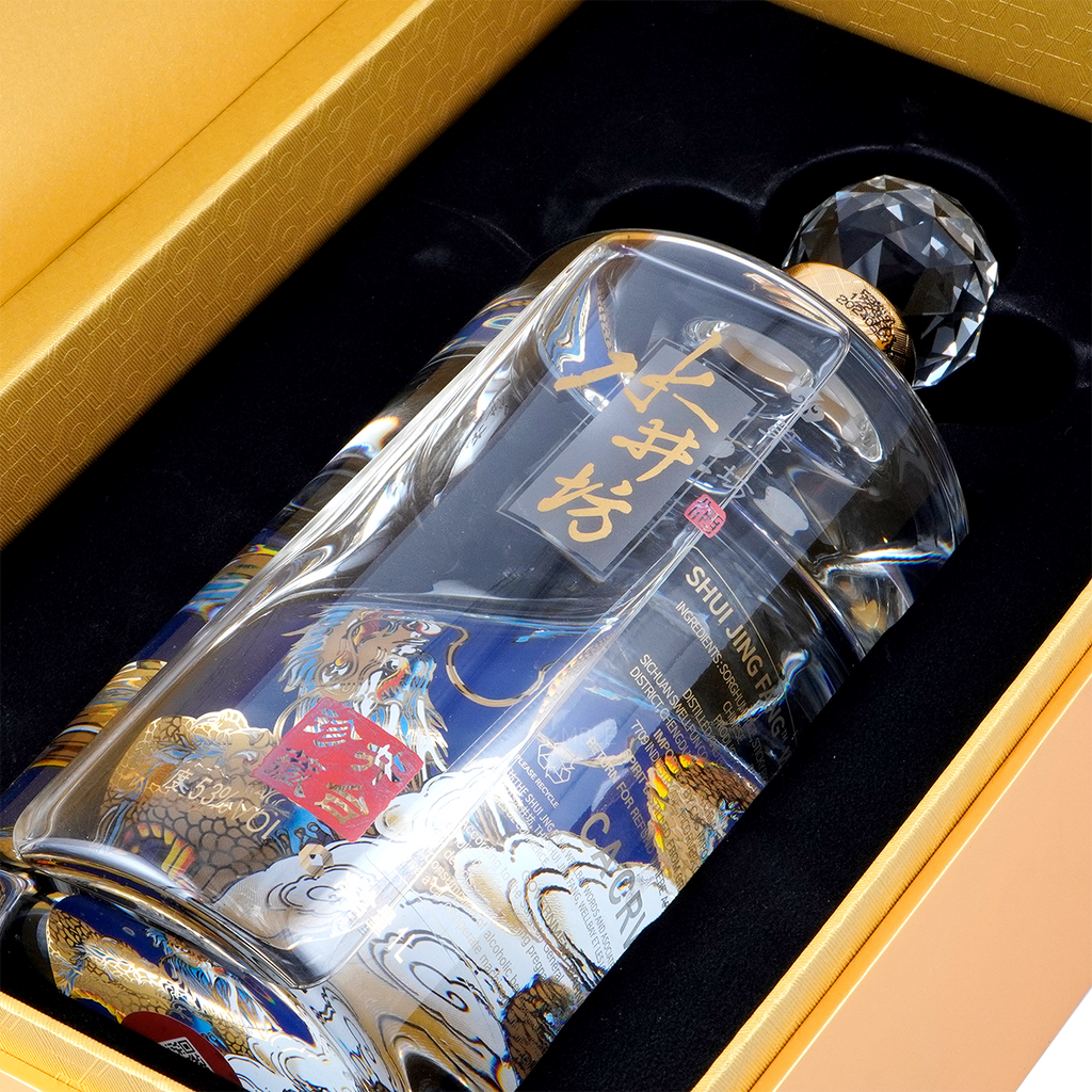 Shui Jing Fang - Wellbay Dragon Limited Edition Chinese Baijiu 1L 水井坊井台珍藏版之龙