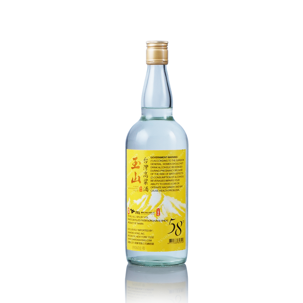 Taiwan Kaoliang Liquor - Yushan Kaoliang Liquor 58ALC 750ml 台湾玉山高梁五十八度