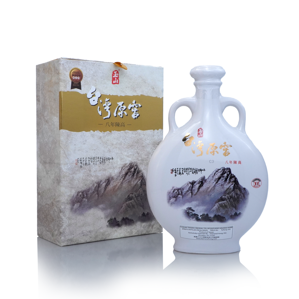 Taiwan Kaoliang Liquor - Yushan Original Cellar Kaoliang Liquor 8Yrs 700ml 台湾玉山原窖八年陈高粱酒