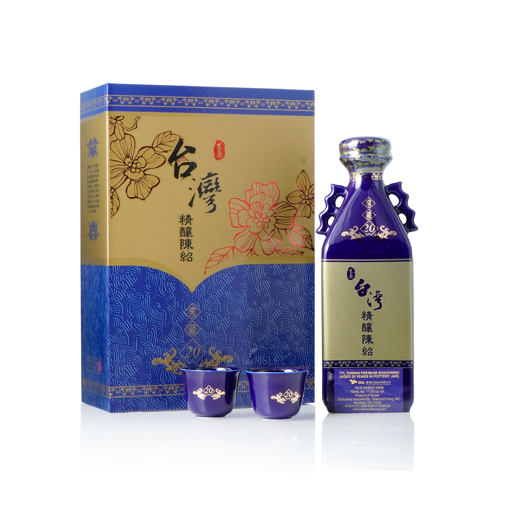 Taiwan Yuquan Premium 20Yrs Shaosing Chiew 750ml台湾玉泉二十年陈绍兴酒