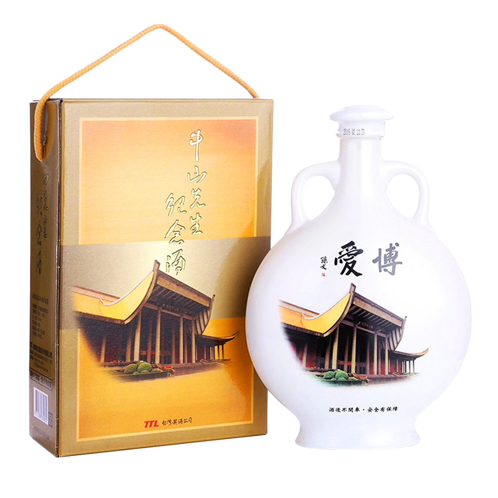Taiwan Yushan Sun Yatsen Original Cellar Kaoliang Liquor 700ml 台湾玉山孙中山版原窖高梁