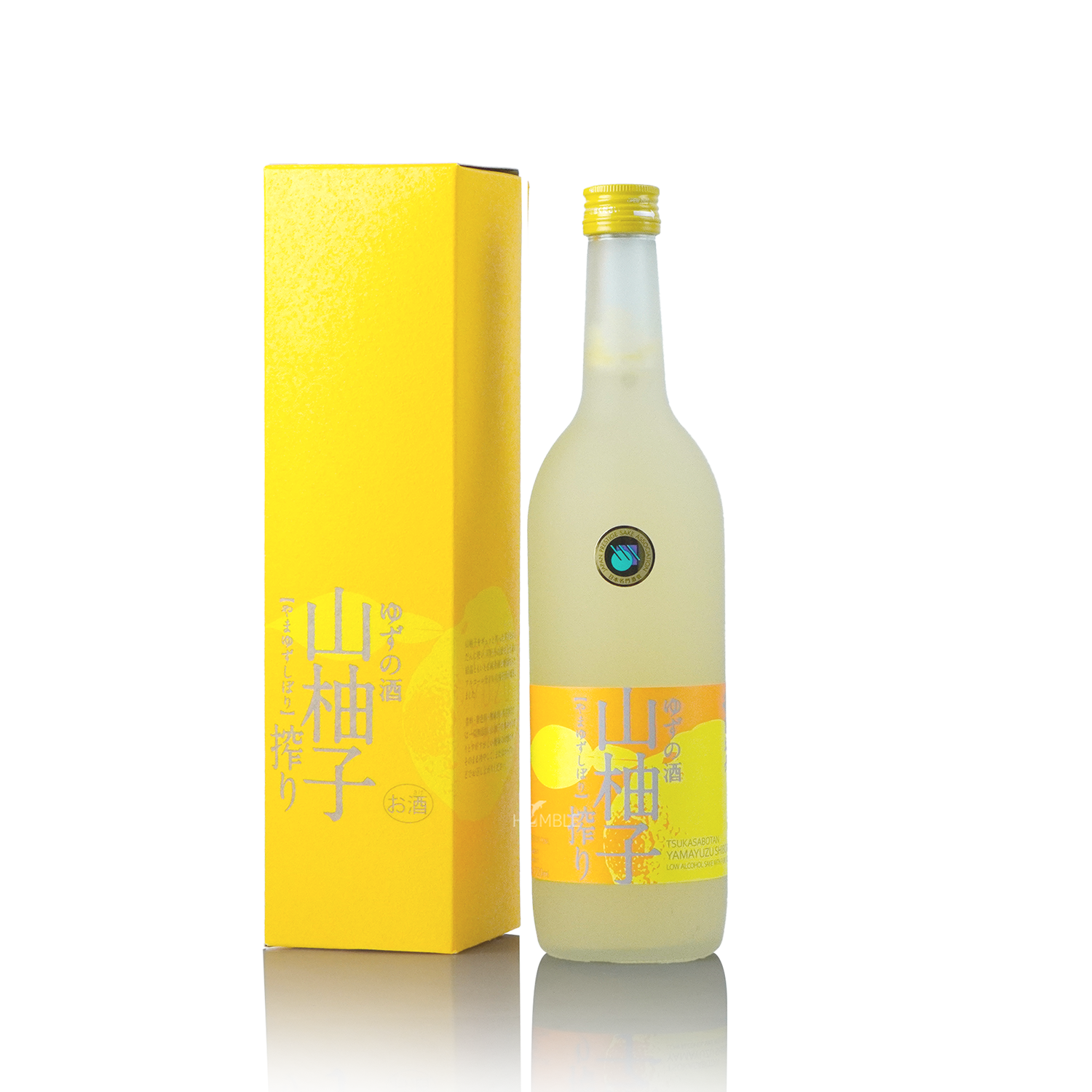 Shibori Junmai Mountain Yuzu Sake 720ml 山柚子