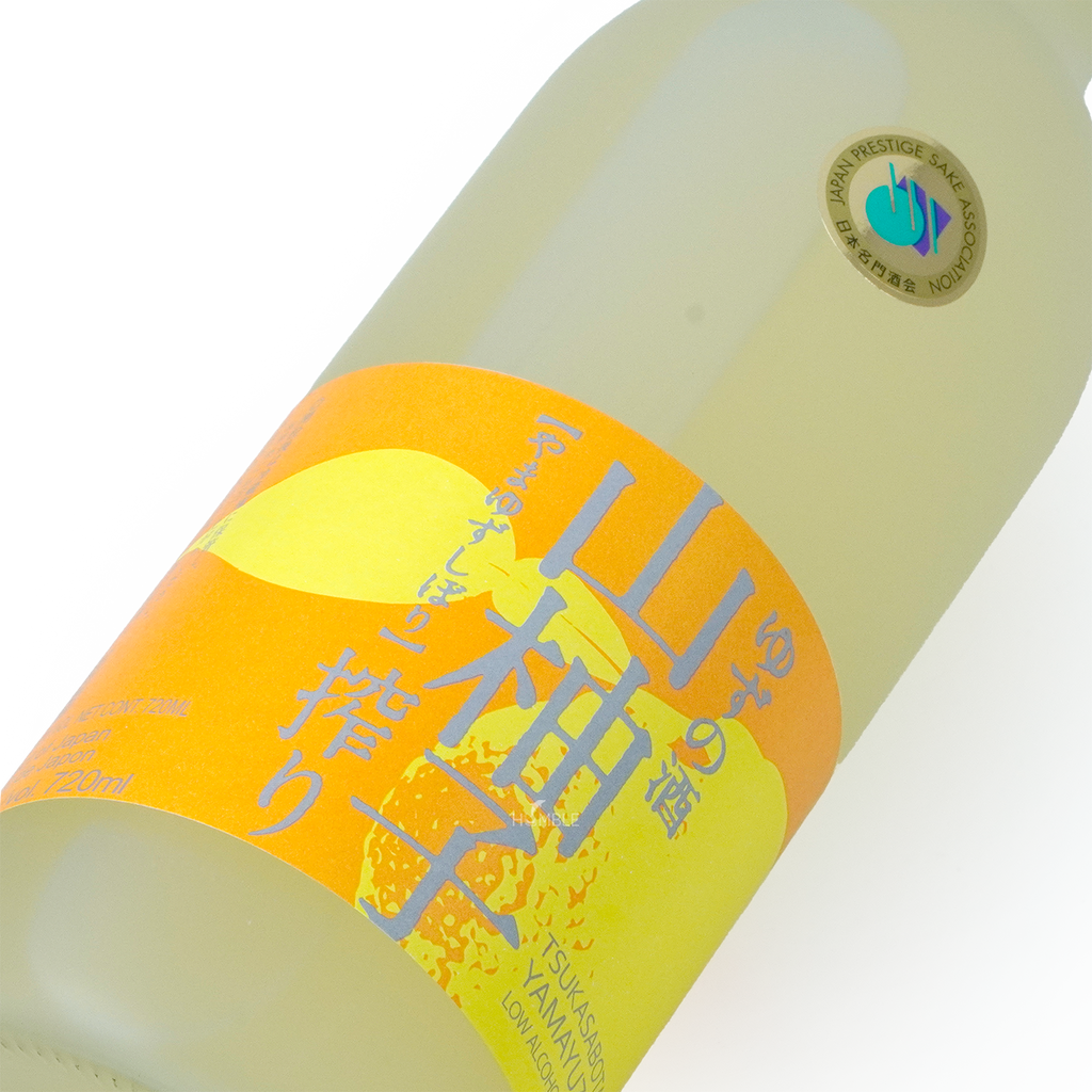 Shibori Junmai Mountain Yuzu Sake 720ml 山柚子