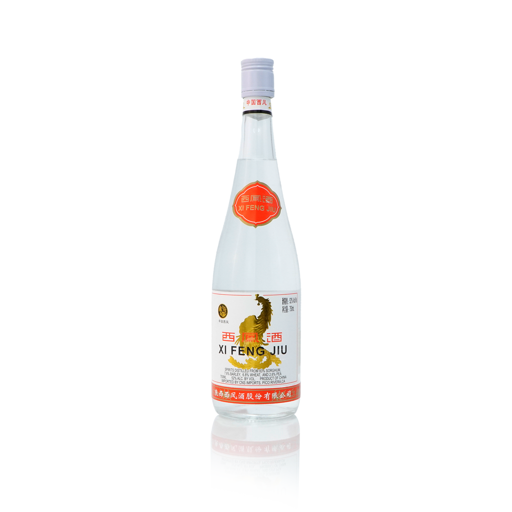 Xi Feng jiu White Label Chinese Baijiu 750ml 西凤酒白标
