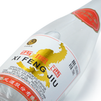 Xi Feng jiu White Label Chinese Baijiu 750ml 西凤酒白标