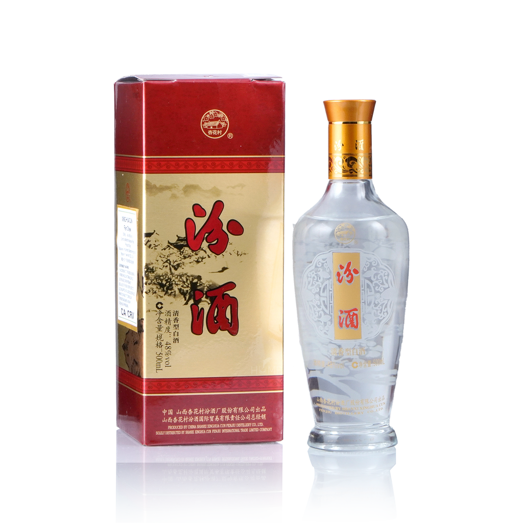Xing Hua Cun Fen Chiew Glass Bottle Chianese Baijiu 500ml 汾酒四十八度
