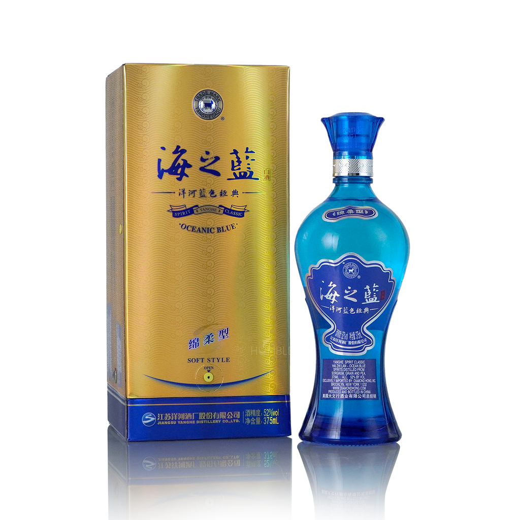 Yang He Oceanic Blue Chinese Baijiu 375ml 洋河海之蓝
