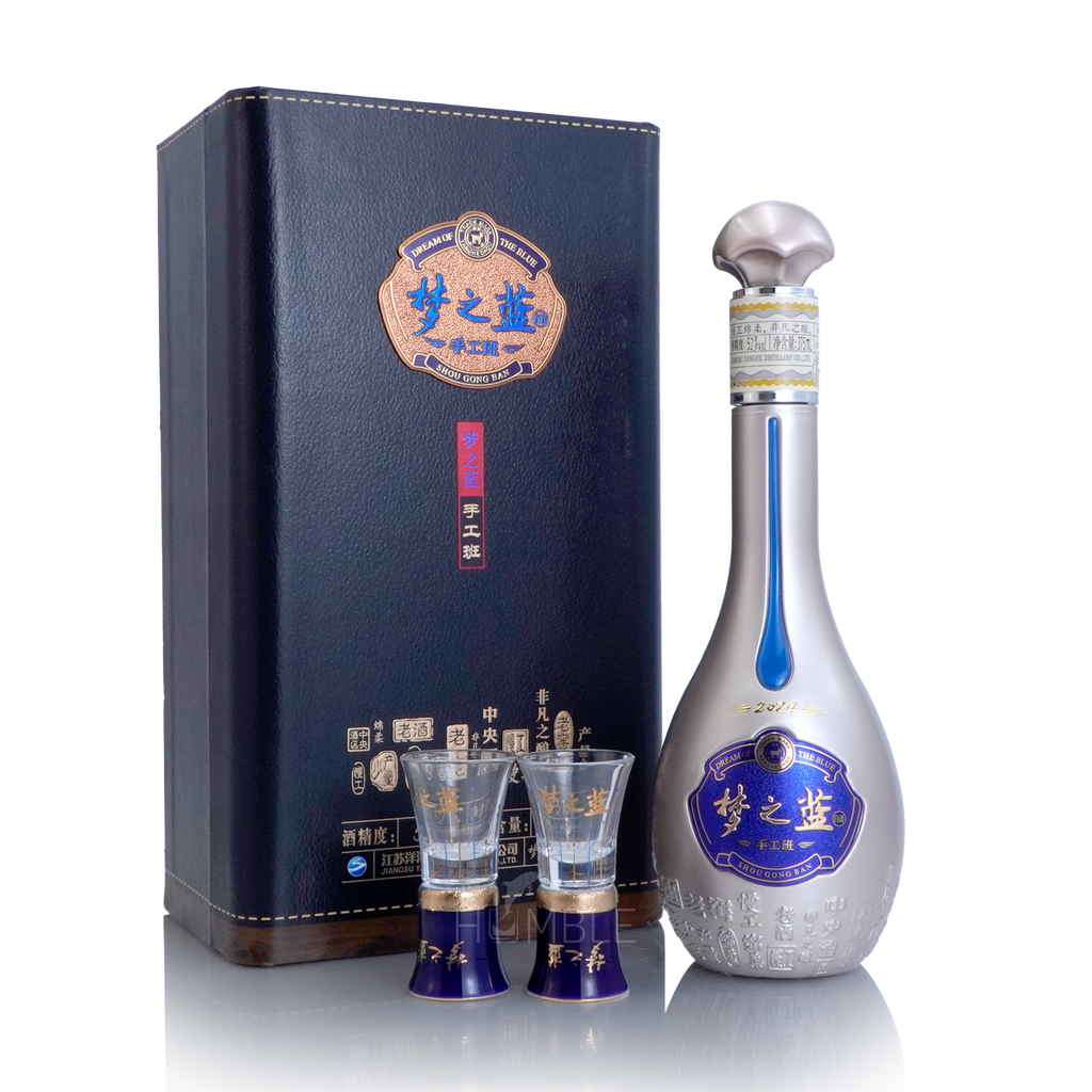 Yanghe Meng Zhi Lan Dream Blue - Shou Gong Ban Chinese Baijiu 375ml 洋河梦之蓝手工班